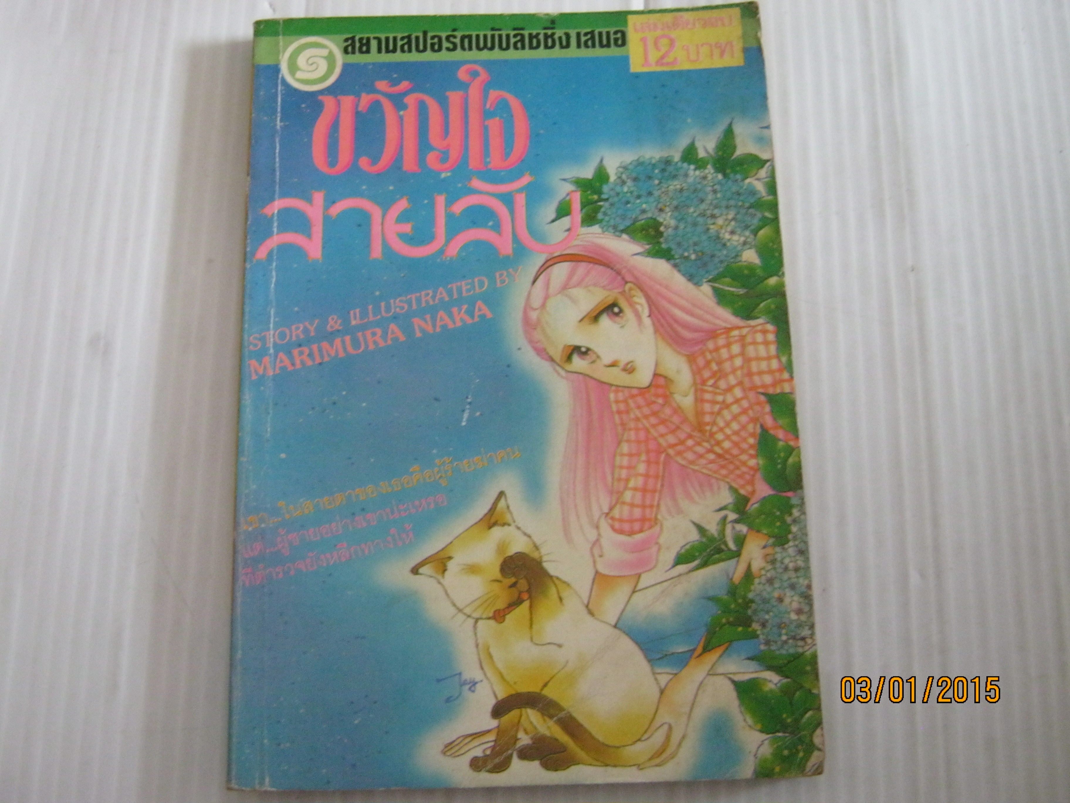 ขวัญใจสายลับ เล่มเดียวจบ Marimura Naka เขียน