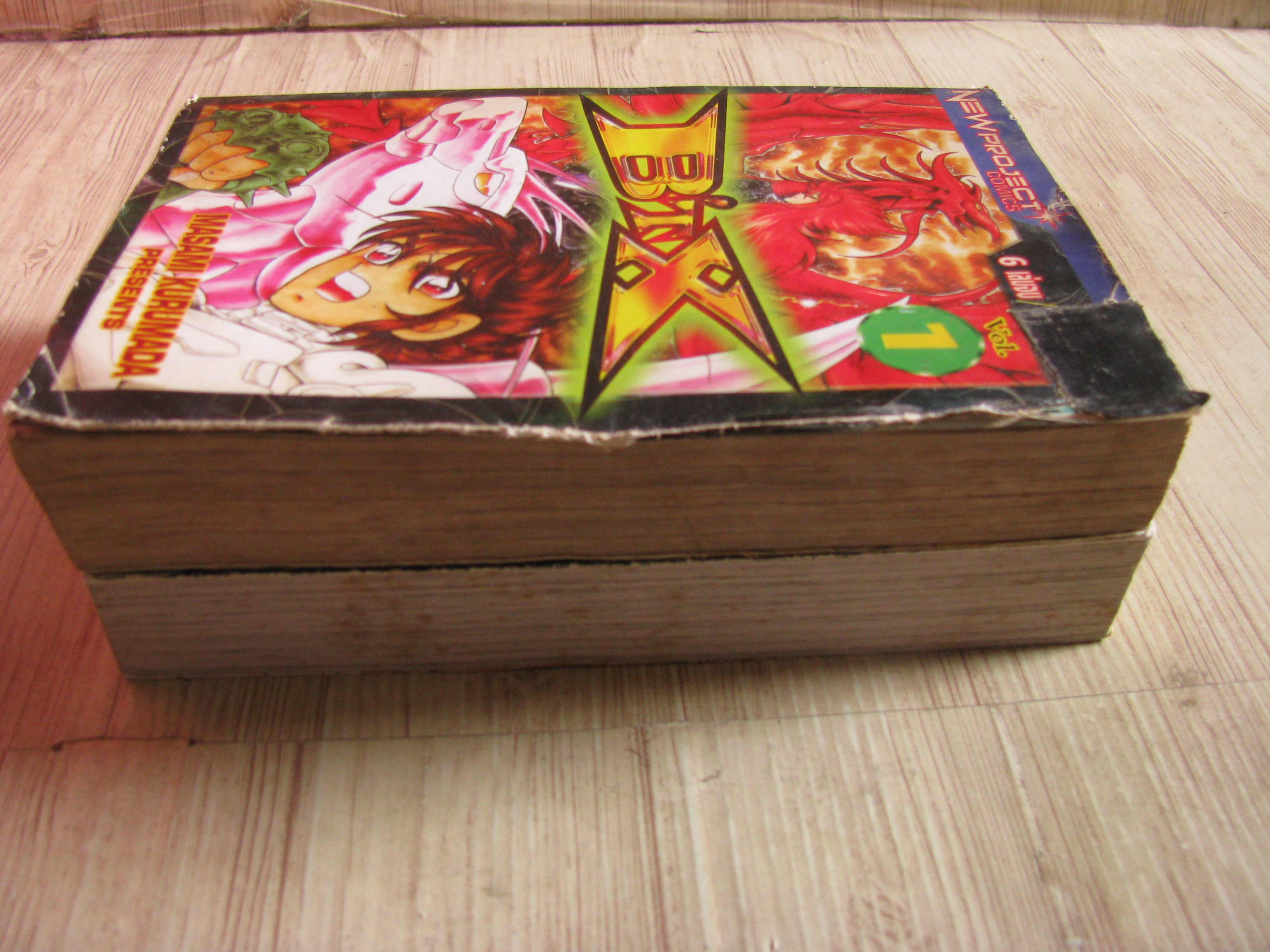 BT'X ชุด เล่ม 1,5 (6 เล่มจบ) Masami Kurumada เขียน