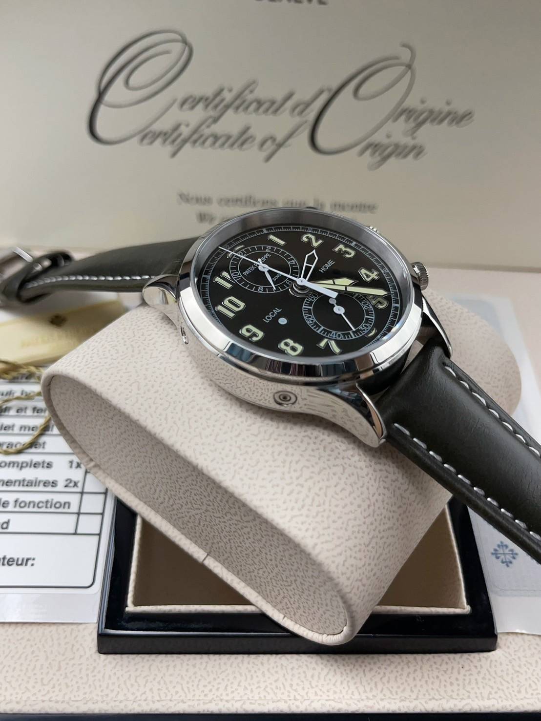 VIP ORI | นาฬิกาปาเต๊ะ สลับแท้ เกรดเทพ Patek_ppf Swiss grade size 40mm 🤍 สินค้าเกรดวีไอพี งานดีสุด หนังแท้