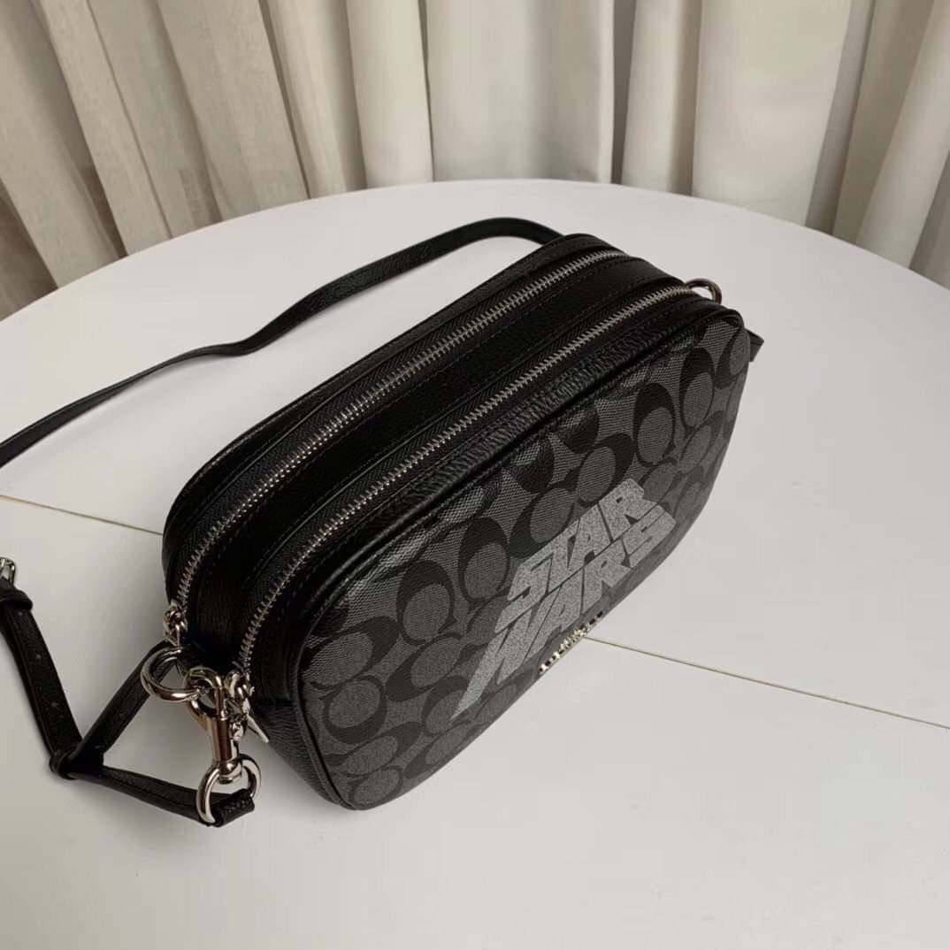 COACH STAR WARS X COACH JES CROSSBODY IN SIGNATURE CANVAS WITH MOTIF (COACH F88009)