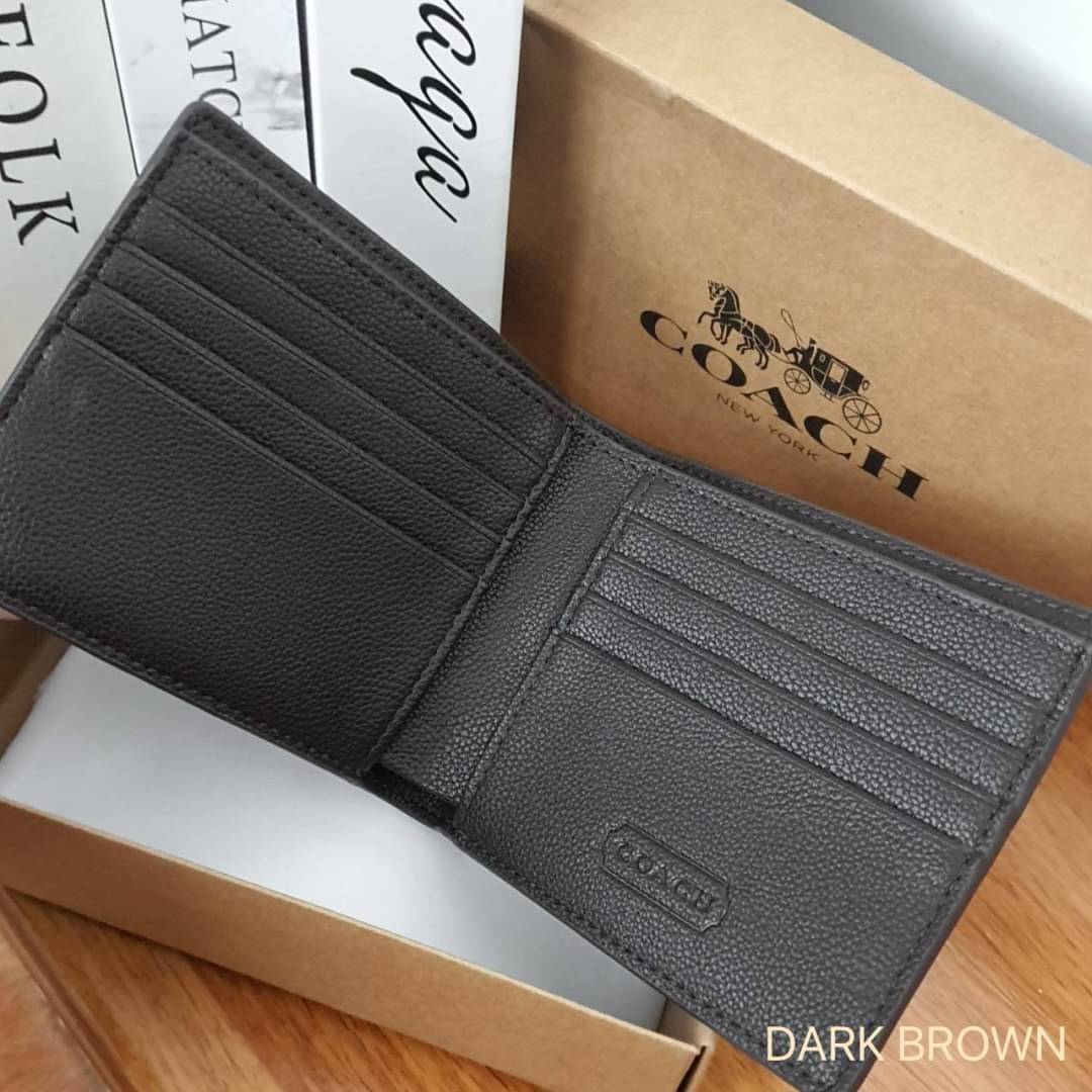 OUTLET 】พร้อมส่งเซ็ตสุดคุ้ม! มาครบ3สีขายดี เซ็ตกระเป๋าสตางค์+กระเป๋าที่ใส่บัตร แบรนด์ดังอย่าง COACH (FACTORY OUTLET) ที่มาพร้อม GIFT BOX สุดหรูอุปกรณ์ครบ! หนังลายและสีเดียวกันทั้งสองใบ ด้านในใส่บัตรได้หลายใบ พร้อมช่องใส่ธนบัตรอีกสองช่อง + ที่ใส่บัตรเพิ่ม(