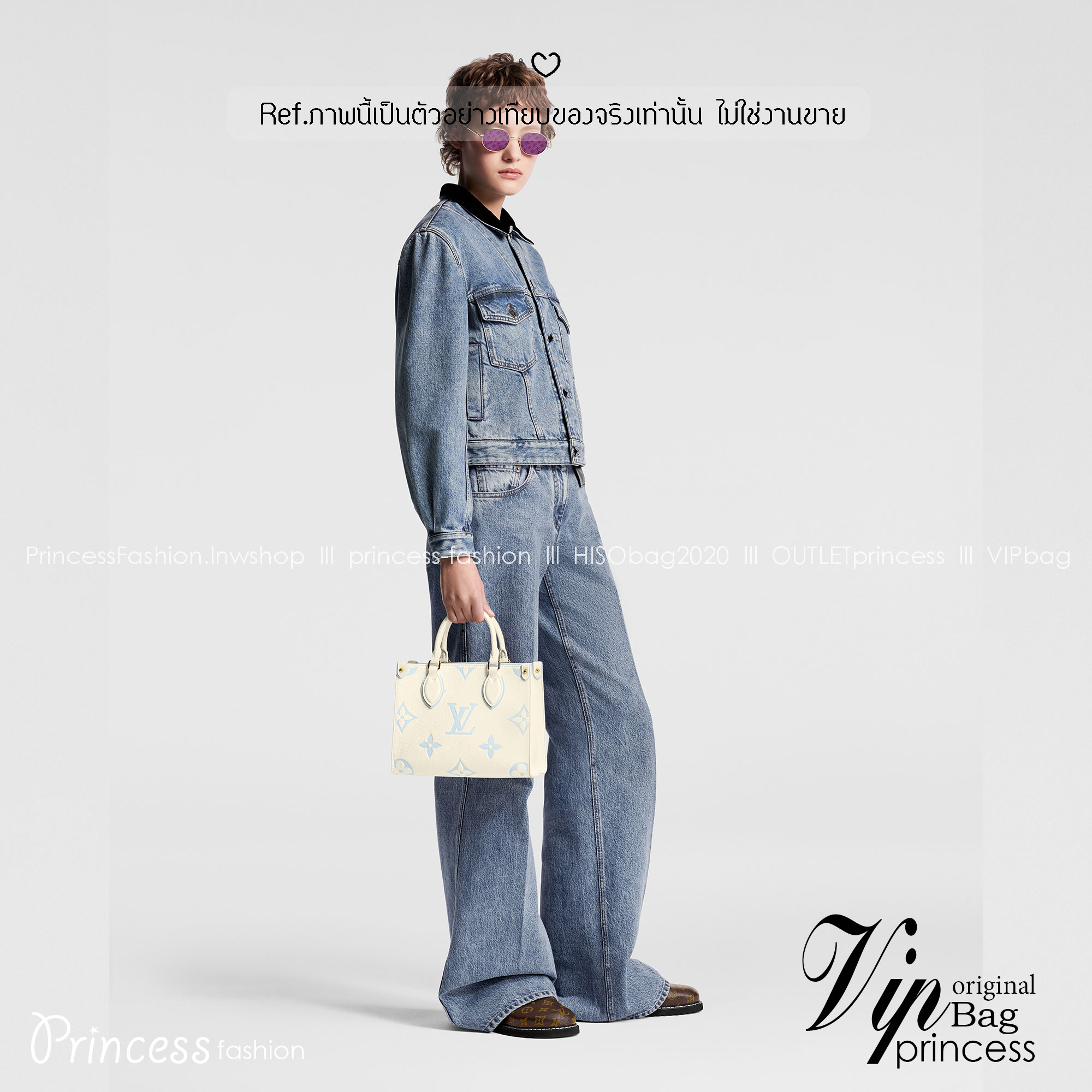 LV OnTheGo PM Bicolor Monogram Empreinte Leather tote bag กระเป๋าทรงโท้ทสีใหม่สวยหวาน โทนพาสเทลให้ความรู้สึกสดชื่นผ่อนคลาย เสมือนสายลมเย็นๆ ในวันต้นฤดูใบไม้ผลิ ที่ใครเห็นต้องเป็นหลงรัก ใช้งานได้ไม่มีเบื่อ