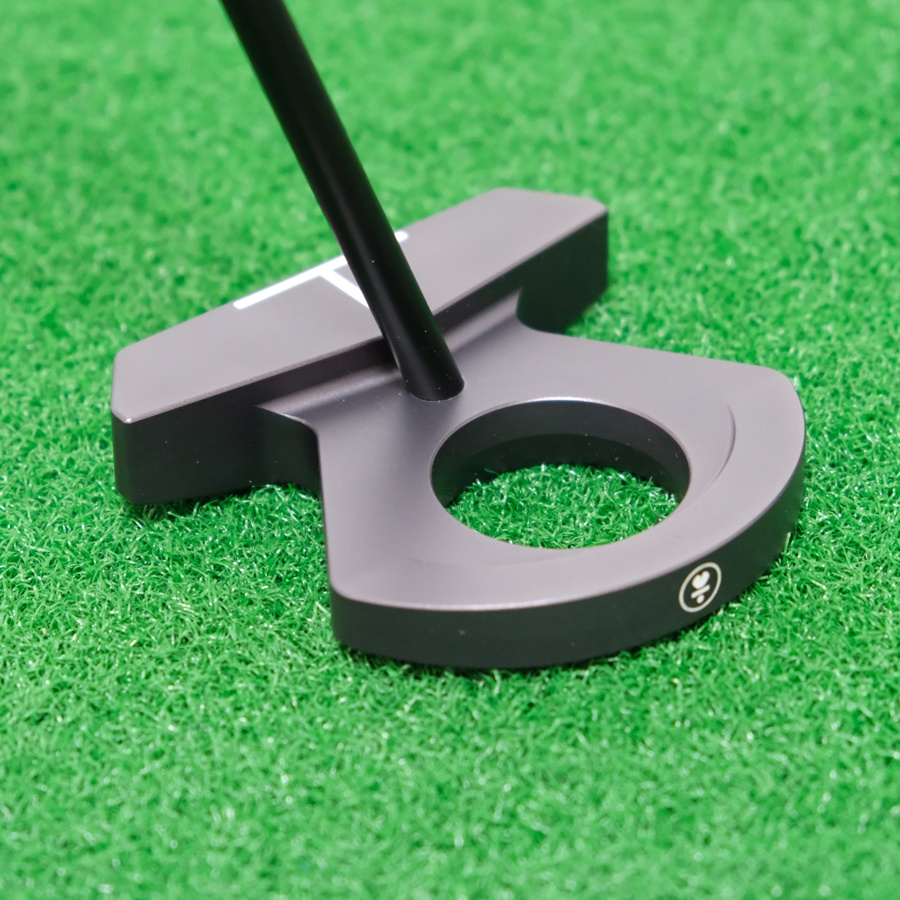 LAB GOLF DF3 CHARCOAL PUTTER L.A.B. GOLF 34 INCH PUTTER 34" 69* LIE STEEL SHAFT + HEADCOVER