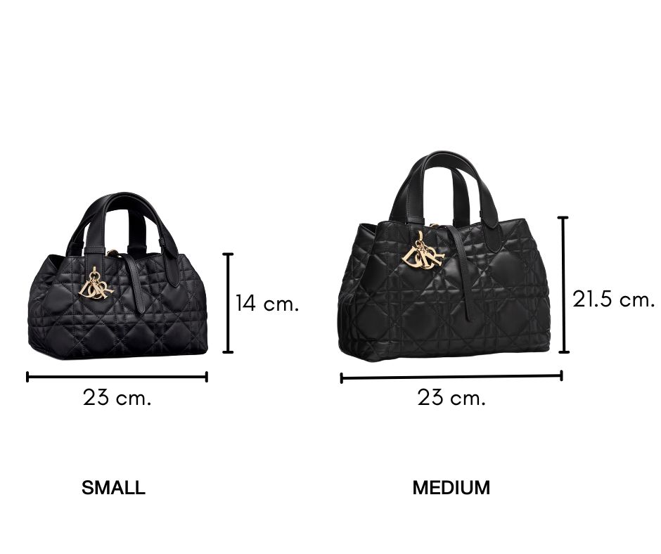 Small 23cm DIOR TOUJOURS BAG Macrocannage Calfskin / DIOR Tote Bag ออริ 1:1 พร้อมส่ง 3 สี กระเป๋าสะพายทรงโท้ท จุของได้เต็มที่ รูปทรงคลาสสิค หนังสวย หรูหราเกินราคา