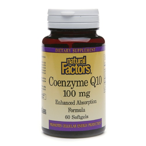 (Pre-order) Natural Factors Coenzyme Q10, 100 mg 60 softgels