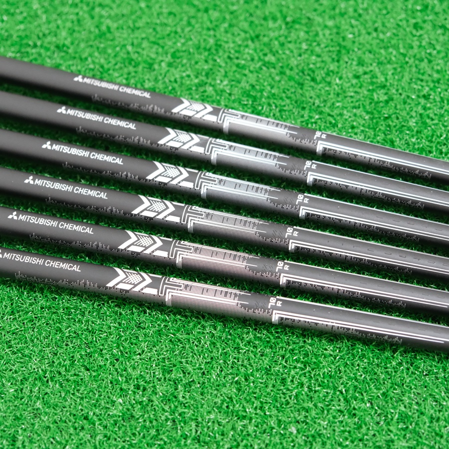 MITSUBISHI CHEMICAL MMT 70 FLEX R #5-PW IRON SET SHAFT - GOLF PRIDE TOUR VELVET STANDARD GRIP