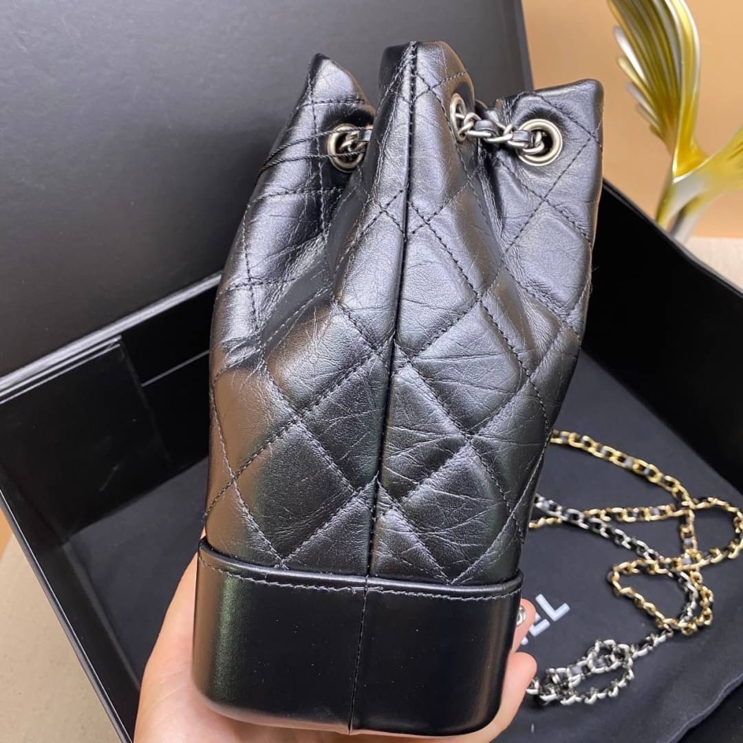 Chanel gabrielle backpack เกรดออริ 1:1 ใช้งาน ตปท ได้ กระเป๋าเป้ ดีไซน์หรูคลาสสิค สายสะพายในตัวรูดปากกระเป๋าเก็บทรงได้