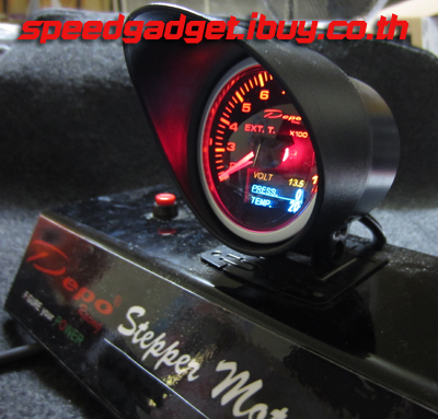 เกจ์วัดความร้อนไอเสีย 4 in 1 60mm