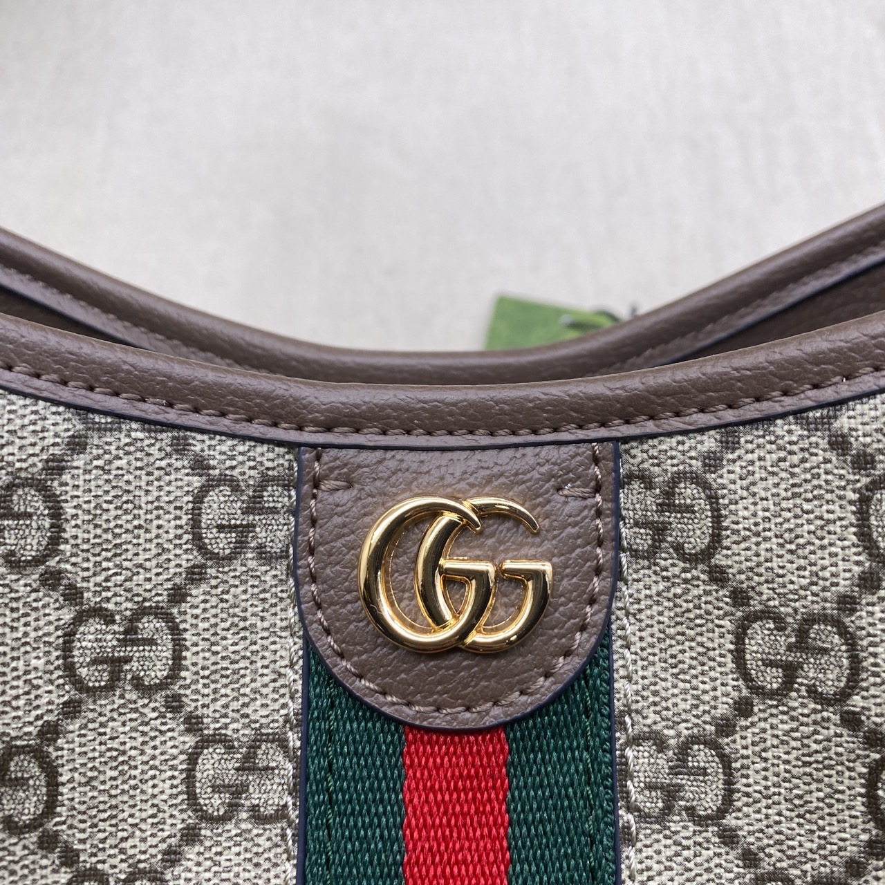 GUCCI OPHIDIA GG SMALL SHOULDER BAG / GUCCI TOTE BAG กระเป๋าสะพายไซส์เล็ก หนังผสมแคนวาส เกรดออริจินอล 1:1 สลับแท้ ใช้งานต่างประเทศได้