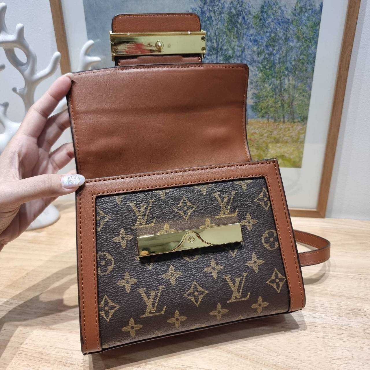 LV dauphine capitale bag กระเป๋าสะพายลุคคุณนาย ในราคาจับต้องได้ สวยทุกมุมจริงๆ เกรดวีไอพี ไฮเอน 1:1