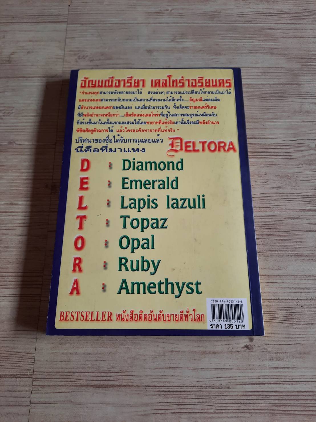 เดลโทร่า เควสท์ เล่ม 8 ตอน อัญมณีอารียา เดลโทร่าอริยนคร (Deltora Quest 8 Return To Del) อีมีลี่ ร็อดด้า เขียน นาธาน แปลและเรียบเรียง