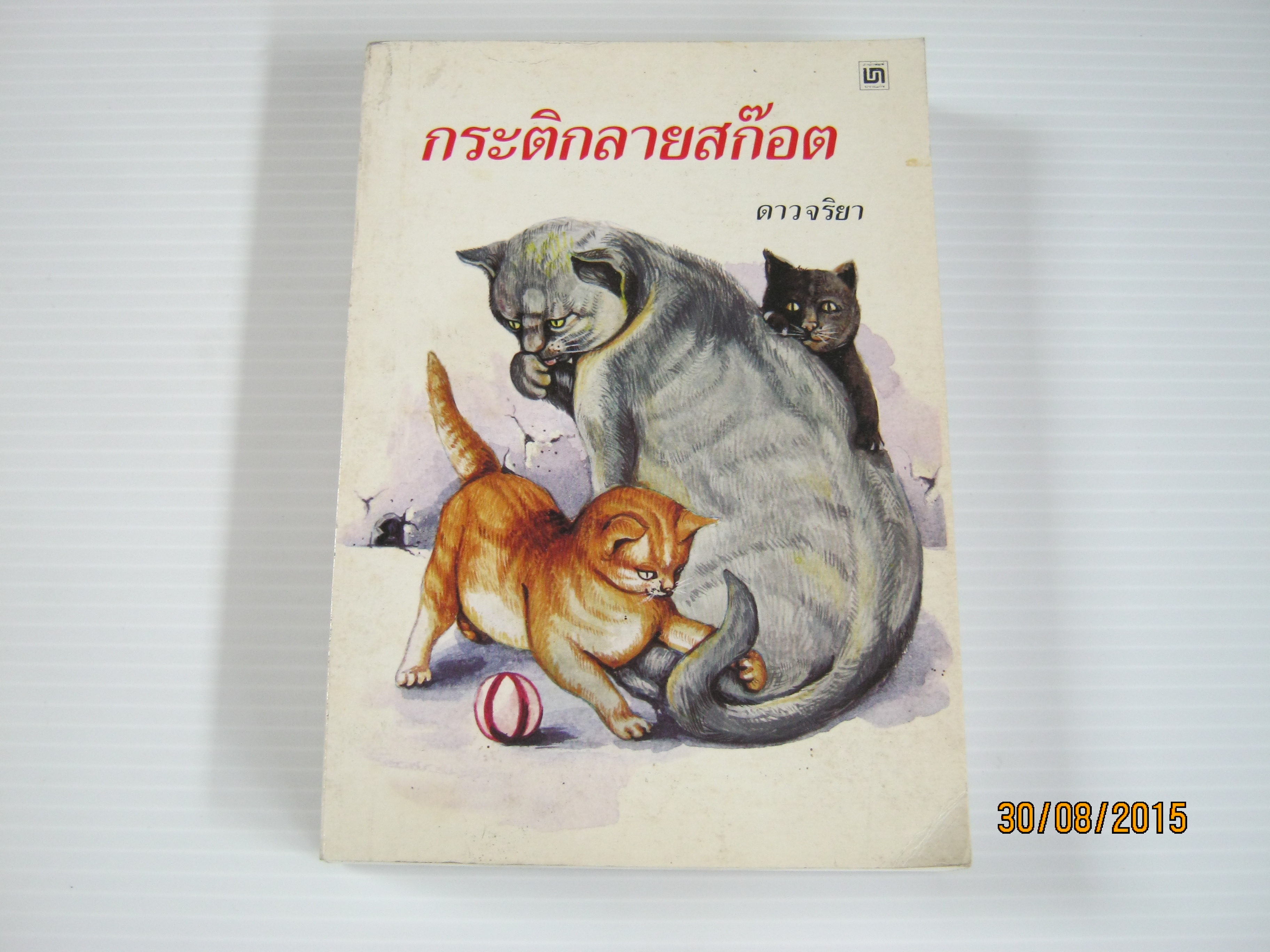กระติกลายสก๊อต ดาวจริยา เขียน***สินค้าหมด***