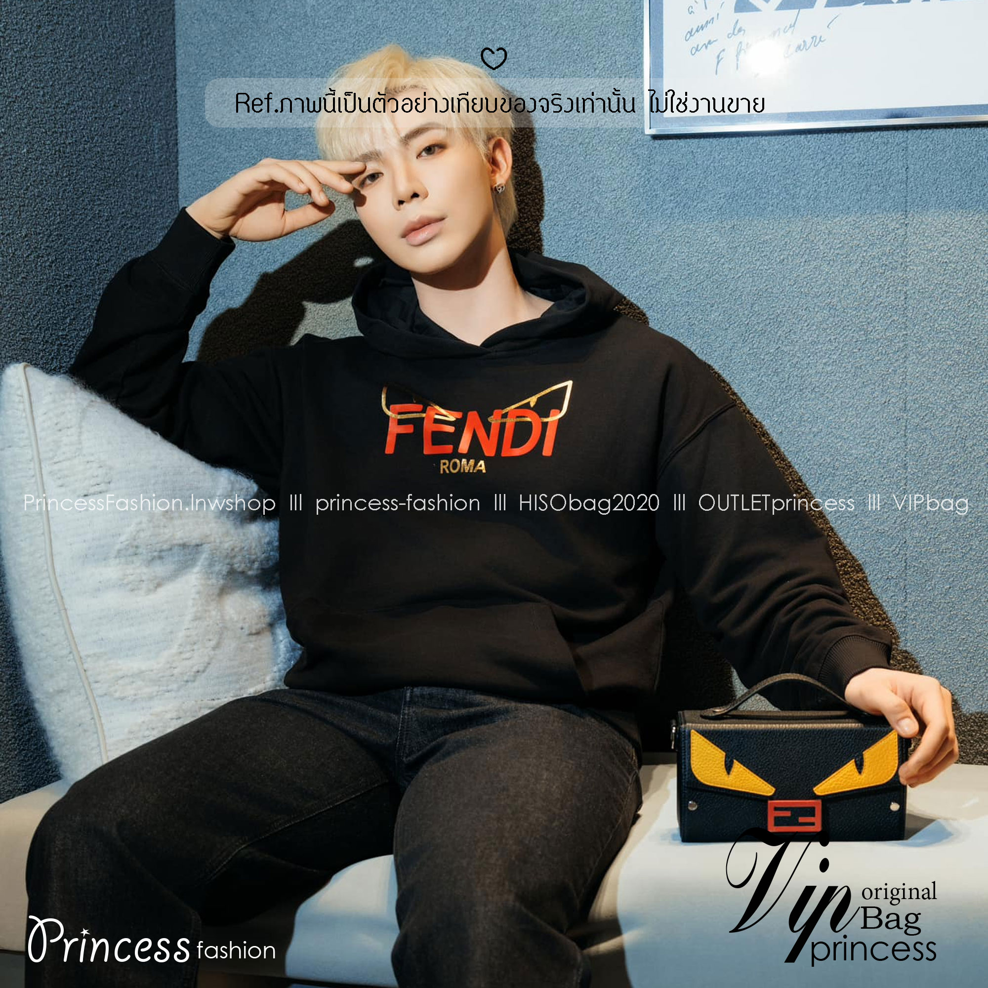 FENDI Baguette Soft Trunk Bag กระเป๋าสะพายทรงกล่อง ไอเท็มสุดเท่ ผสมผสานความทันสมัย รูปทรงกล่องสัดส่วนสวยลงตัว โดดเด่นชวนมอง