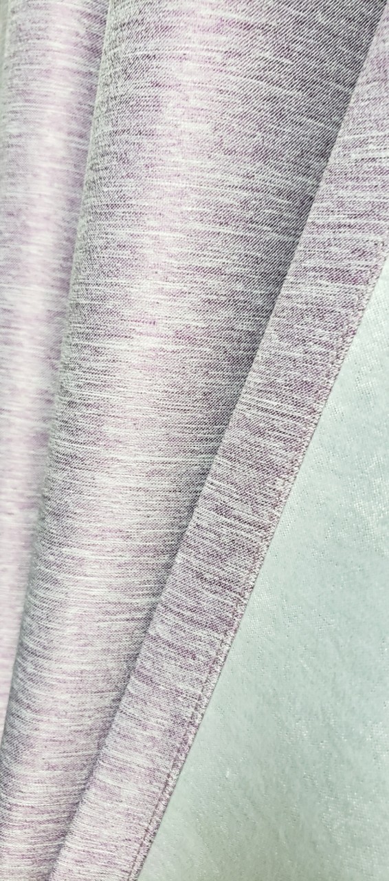 ผ้าม่าน ก.270*ส.230ซม./ผืน กันแสง รุ่น มินิมอล(minimalist)สีม่วงลาเวนเดอร์