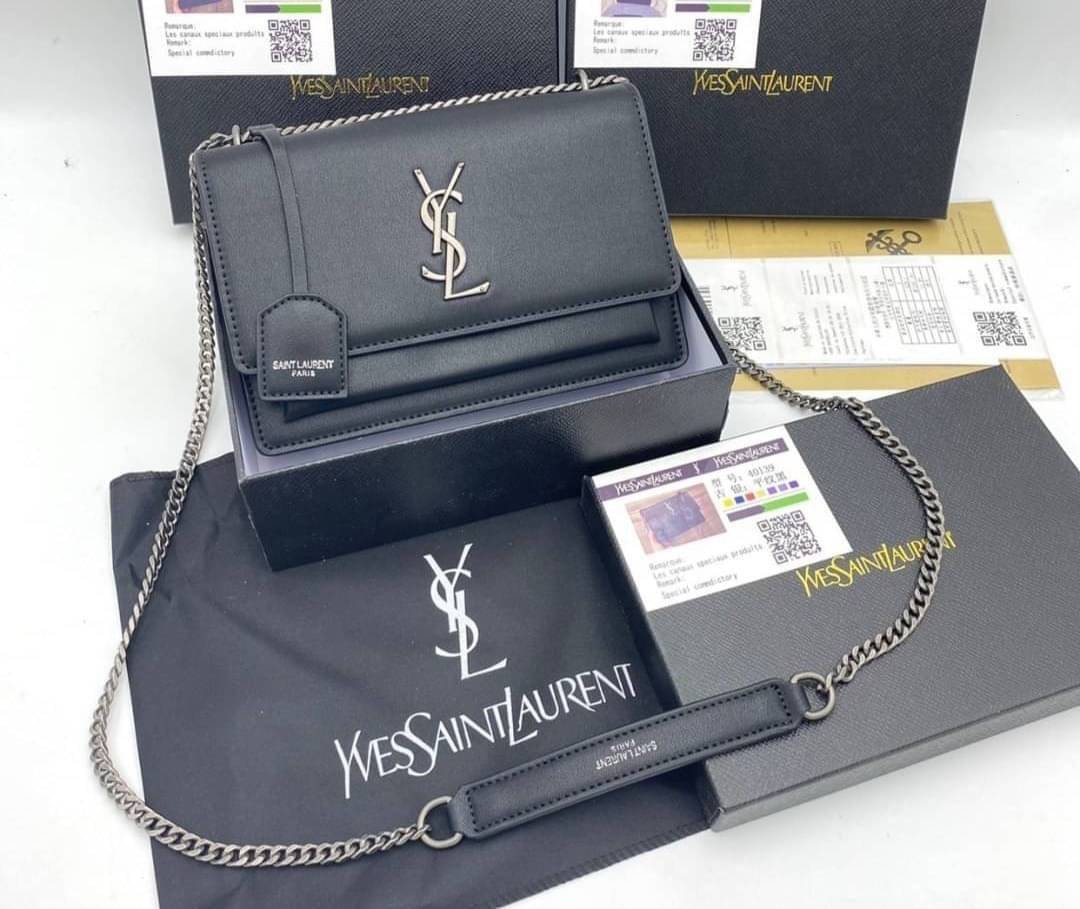 YSL SAINT LAURENT SUNSET MEDIUM IN SMOOTH LEATHER