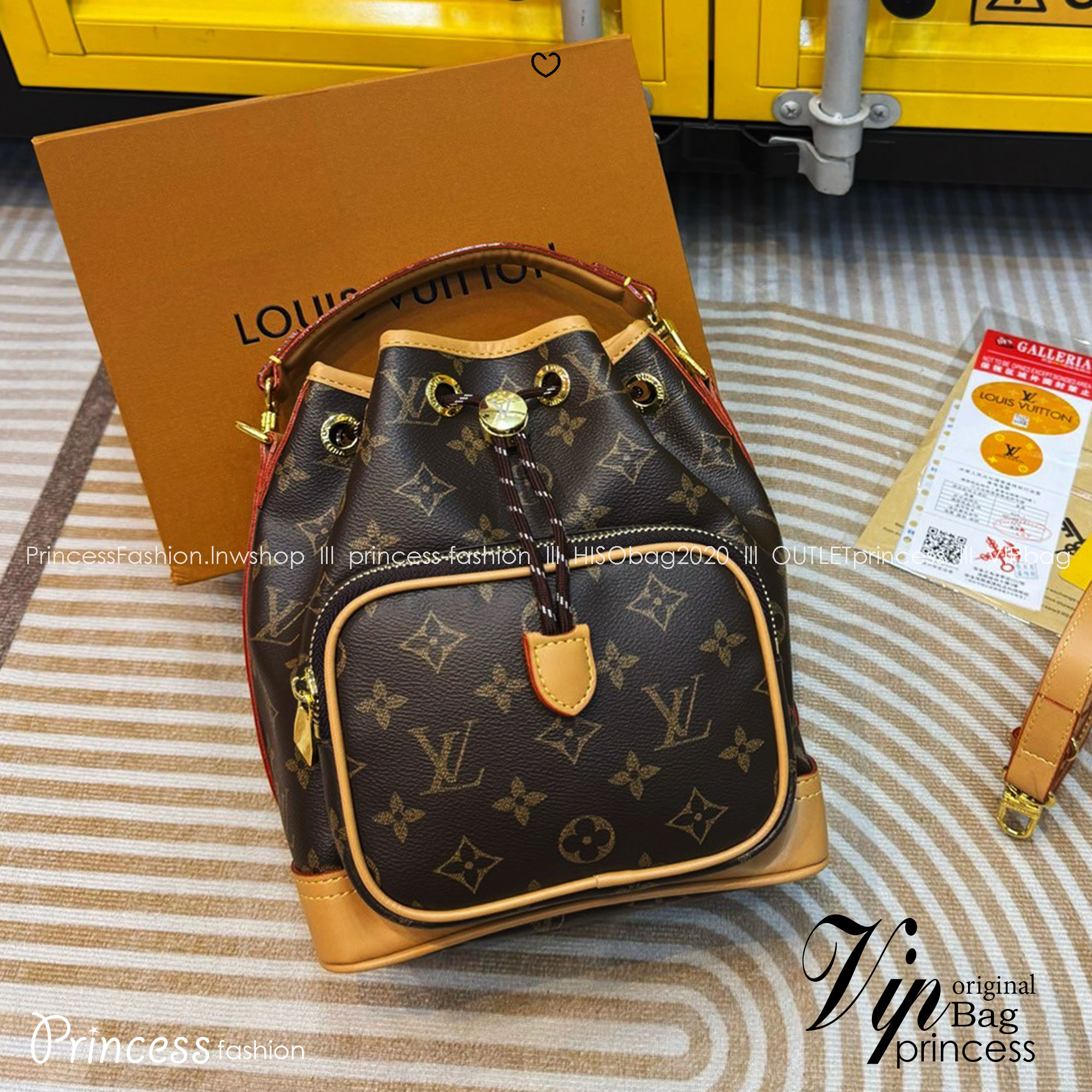 LV Noe Cargo bag / LV Bucket Bag กระเป๋าทรงบัคเก็ตใหม่ล่าสุด กระแสคาร์โก้มาแรงสุดๆ โดดเด่นเป็นเอกลักษณ์ด้วยลายพิมพ์โมโนแกรม รูดเปิด-ปิดปากกระเป๋าด้วยเชือกร้อยตกแต่งโลโก้อะไหล่ทองหรูหรา