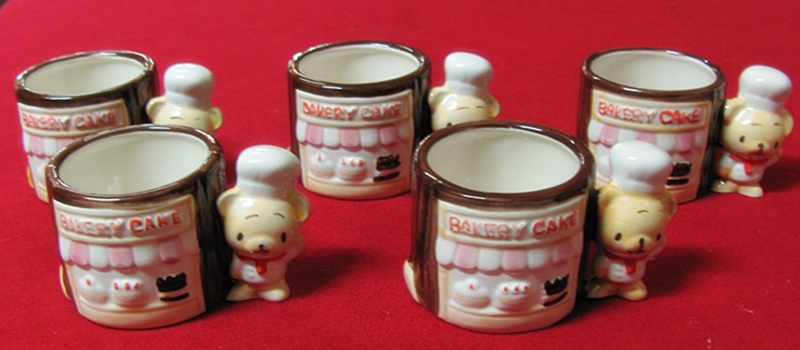 ถ้วยหมี BAKERY CAKE จำนวน 5 ใบค่ะ