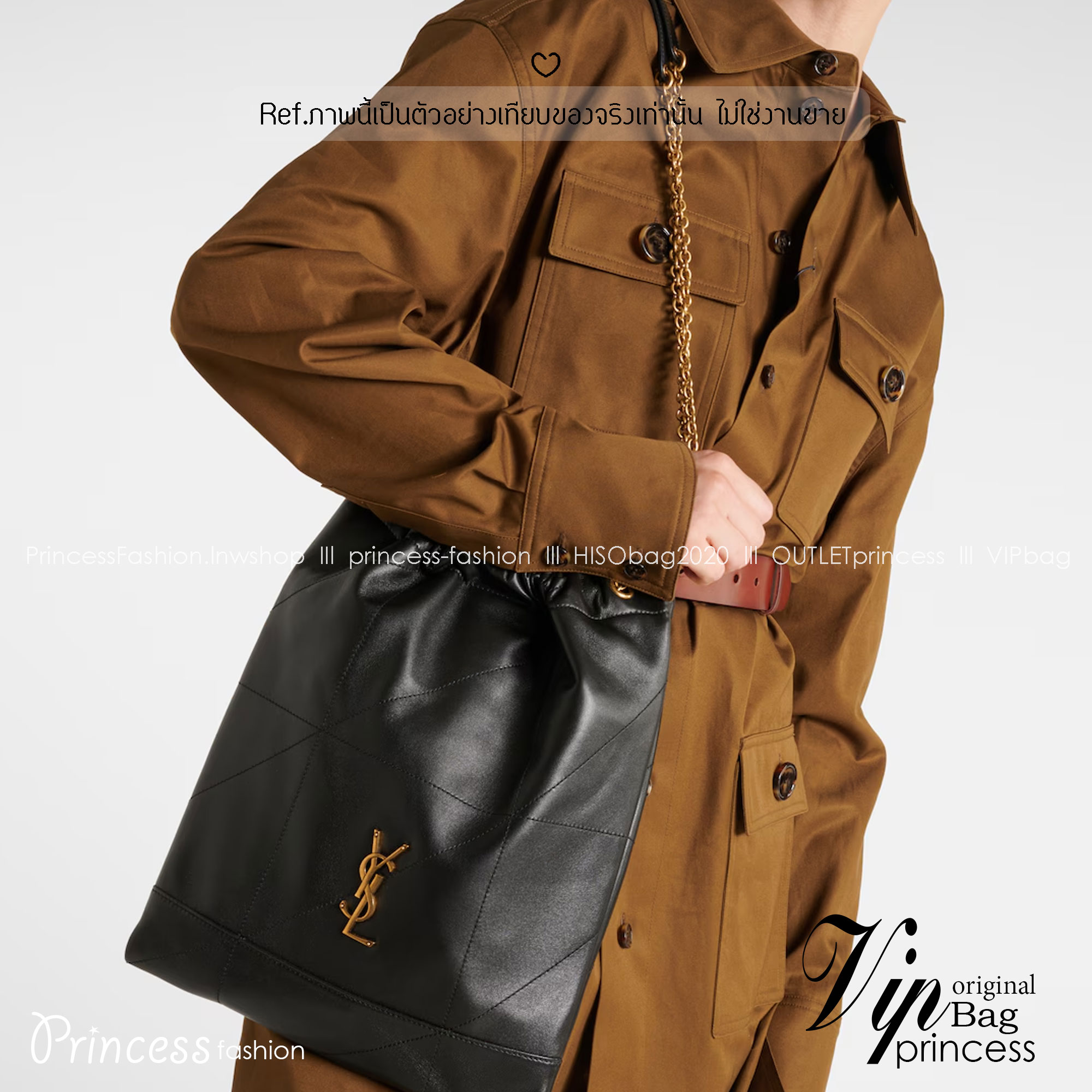YSL JAMIE 4.3 POCHON / YSL TOTE BAG กระเป๋าสะพายทรงโท้ท รุ่นใหม่ งานหนังเต็มใบจุของได้เยอะ เกรดออริ 1:1