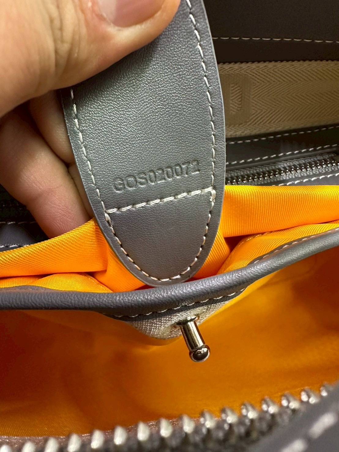 7 สี ORI หนังแท้ | GOYARD Goyardine Sac Marie Galante 35cm / Goyard Tote Bag กระเป๋าสะพายทรงโท้ท พร้อมหูจับใช้งานง่าย ภายในโล่งกว้าง หรูหราลงตัว