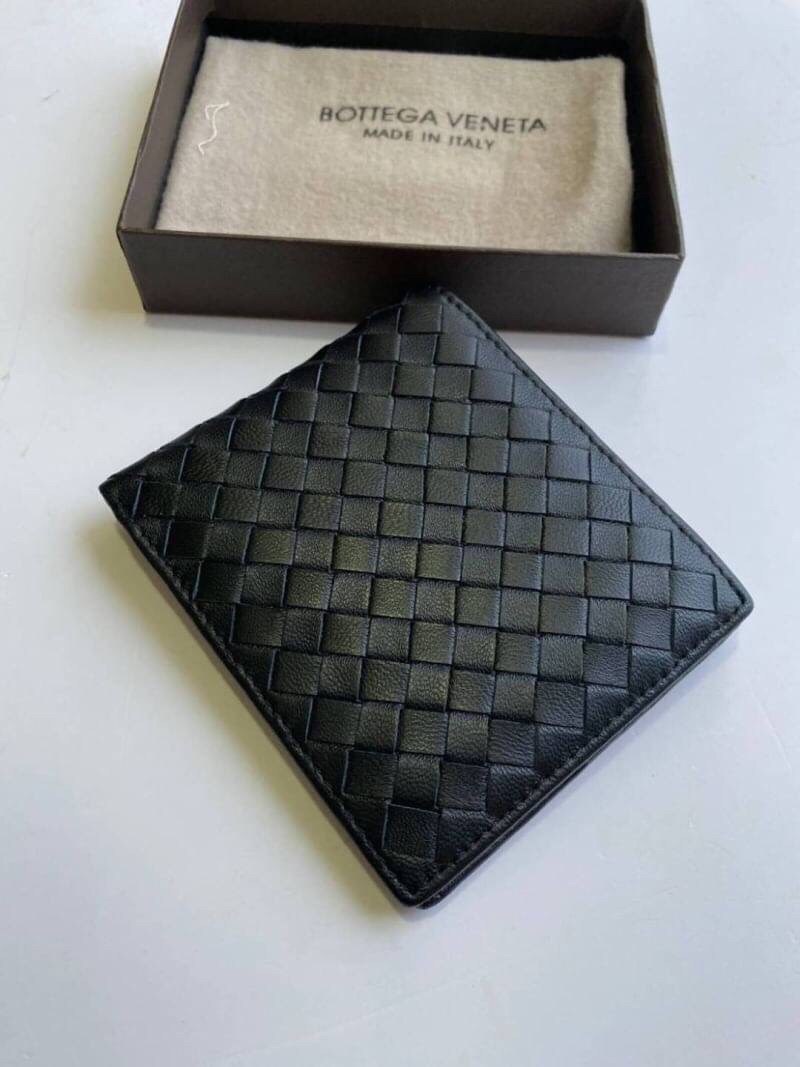 พรีเมี่ยมกิ๊ฟแท้ 100% 】Bottega Veneta BI-FOLD MEN WALLET