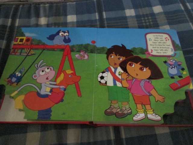 Musical Treasury Dora The Explorer " A Sleepy Story" หนังสือเสริมพัฒนาการด้านภาษาอังกฤษมือสอง