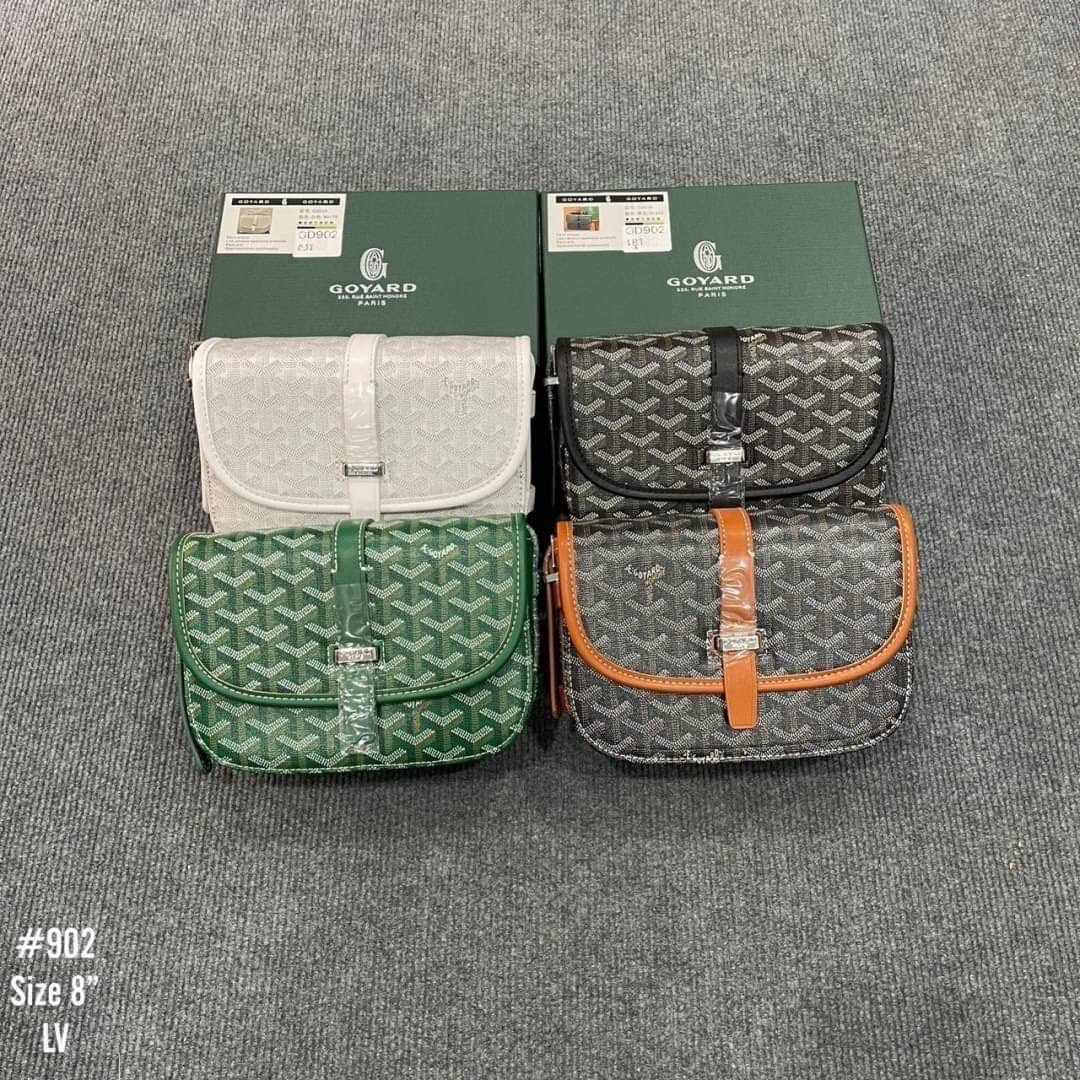 GOYARD belvedere MINI / GOYARD Messenger Bag 8" แบรนด์ดังจากฝรั่งเศส เรัยบหรูแต่ดูสง่า สะดุดตาด้วยลายเฉพาะตัว