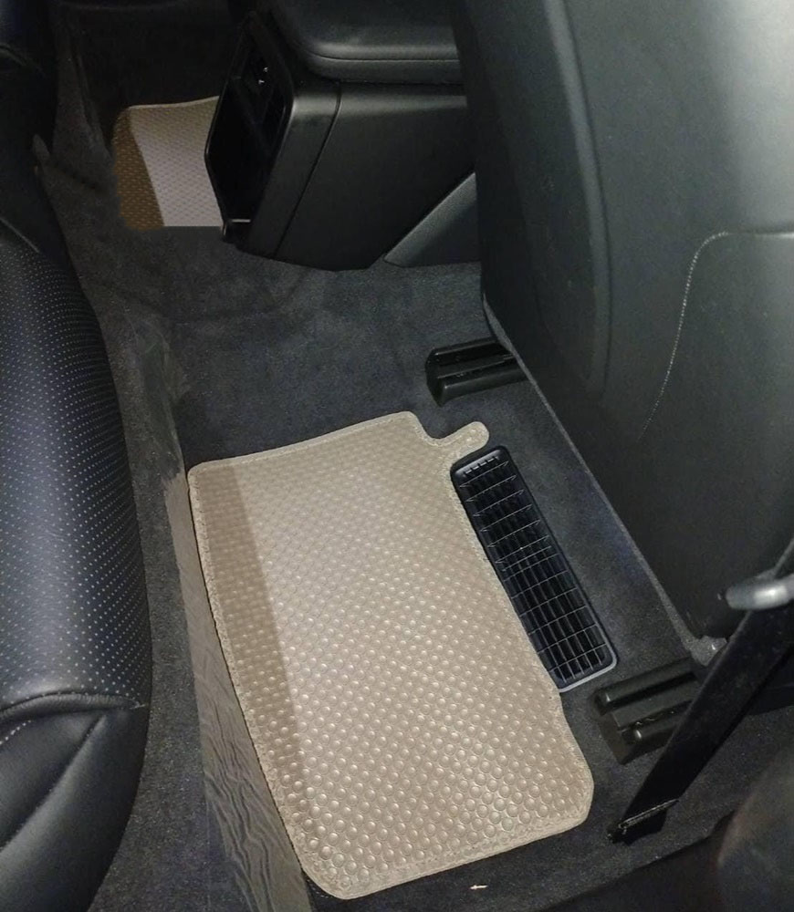 ยางปูพื้นรถยนต์ PORSCHE TAYCAN ปี2020-26 พรมกระดุม ปอร์เช่ ไทคานน์ เข้ารูป 4ชิ้น