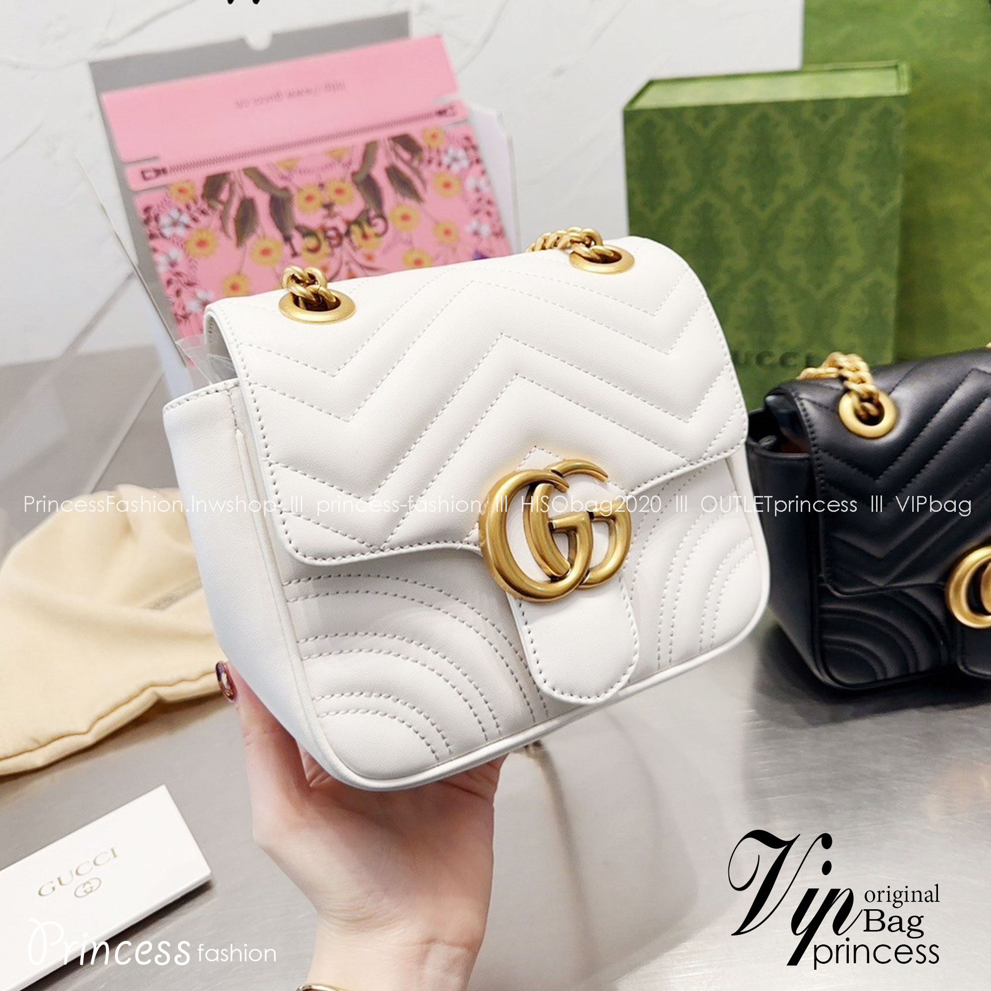 GG MARMONT MATELASSE MINI TOTE BAG / GG MARMONT mini shoulder bag พร้อมส่ง 2 สี กระเป๋าสะพายมินิคลาสสิค สะพายขับผิว ดูแพง อัพลุคได้สบายๆ