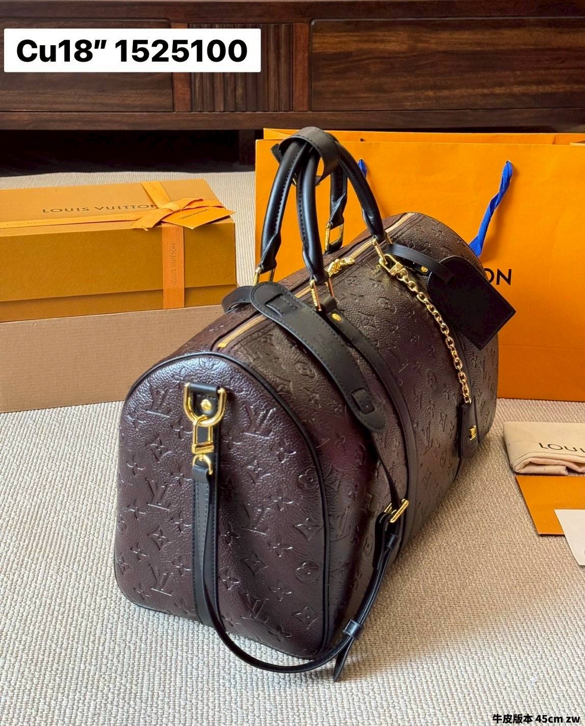 LV Keepall Bandoulière 45 Autres Cuirs Monogram / LV Travel Bag กระเป๋าสะพายเดินทางใบใหญ่ สีใหม่ล่าสุด โทนม่วงโดดเด่นสุดคลาสสิค ด้วยดีเทลความเป็นเอกลักษณ์ เรียบแต่หรู