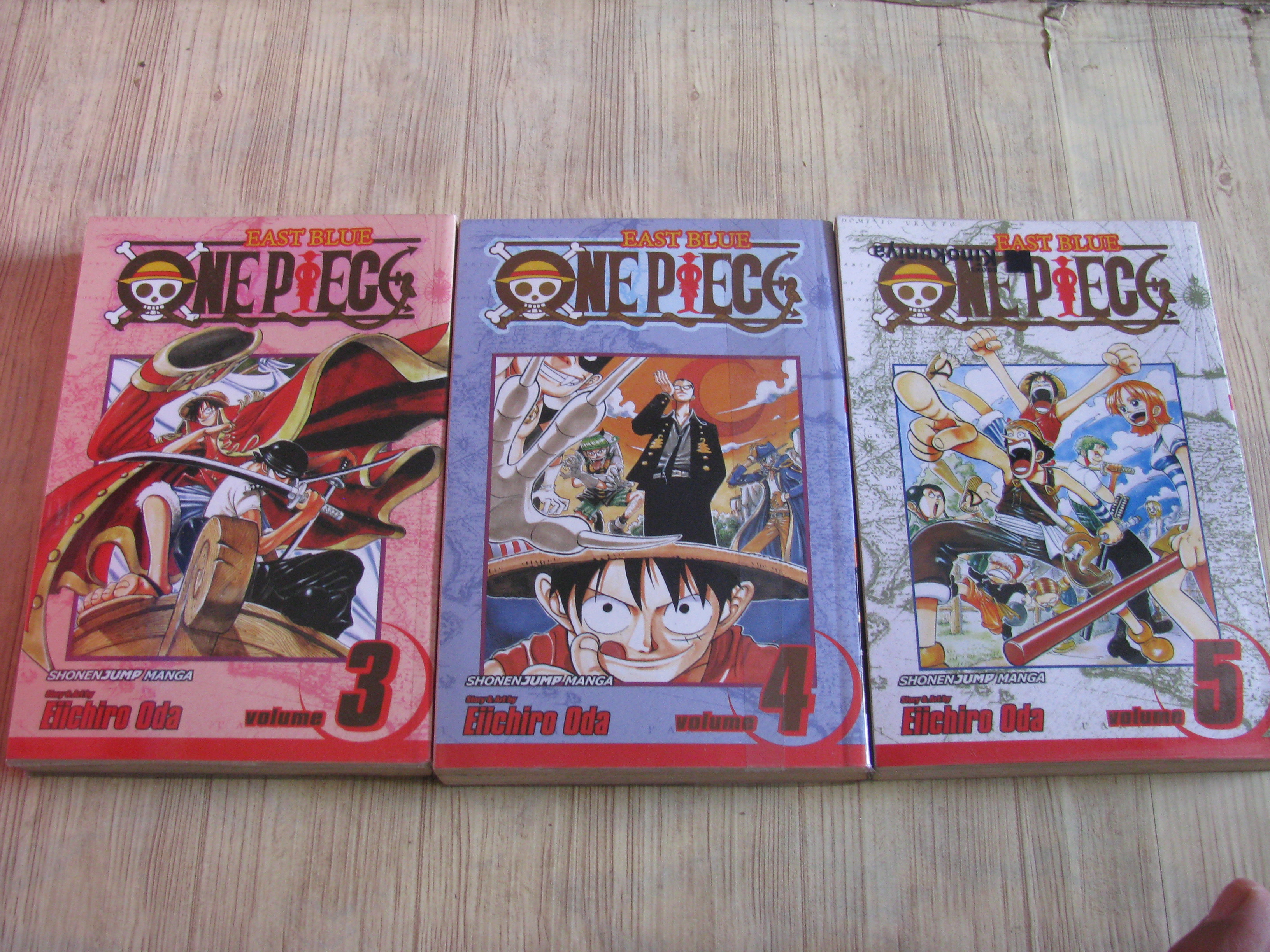 ONE PIECE ชุด เล่ม 3.4.5 (ภาษาอังกฤษ)***สินค้าหมด***