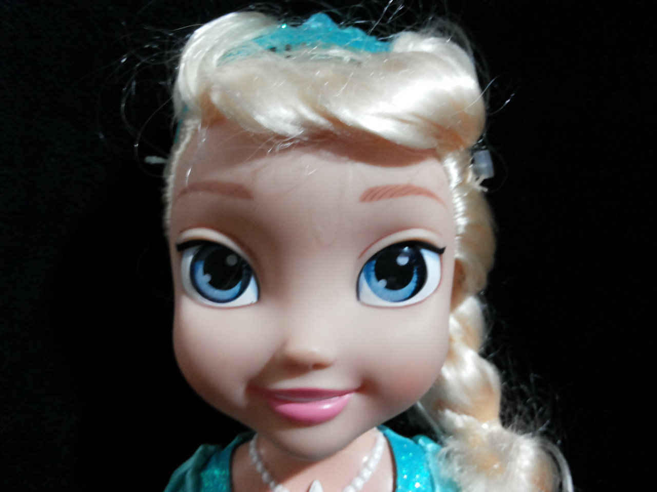 ตุ๊กตา My First Disney Princess Frozen Snow Glow Elsa Singing Doll ของแท้ มือสองสภาพดีค่ะ