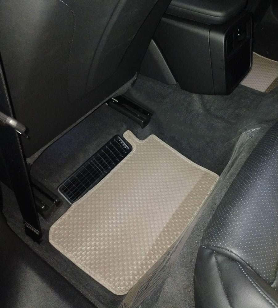 ยางปูพื้นรถยนต์ PORSCHE TAYCAN ปี2020-26 พรมกระดุม ปอร์เช่ ไทคานน์ เข้ารูป 4ชิ้น