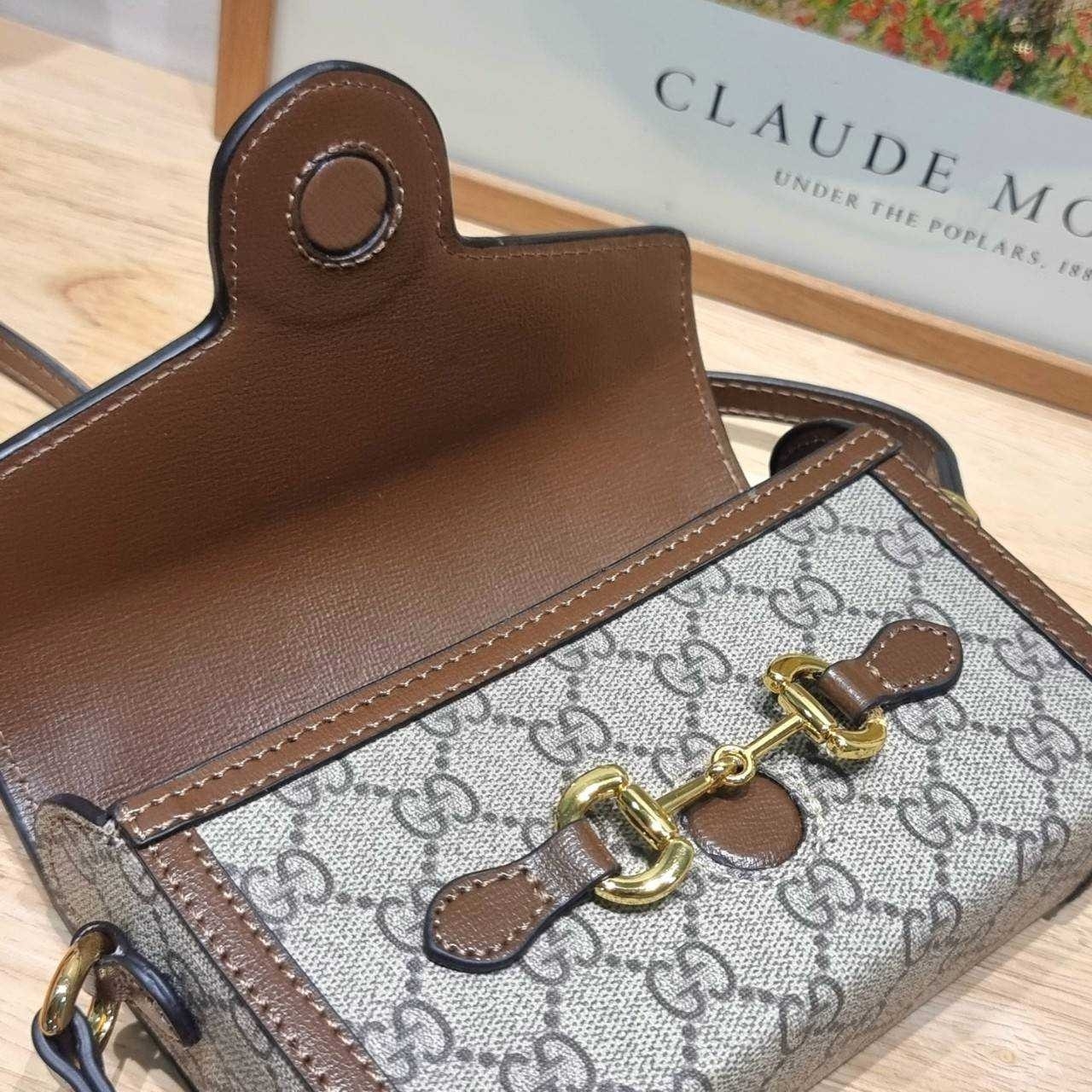 Gucci Horsebit 1955 mini bag / Gucci crossbody horizon mini bag กระเป๋าสะพายข้างขนาดกำลังดี สวยอยู่ทรง แฝงความหรู