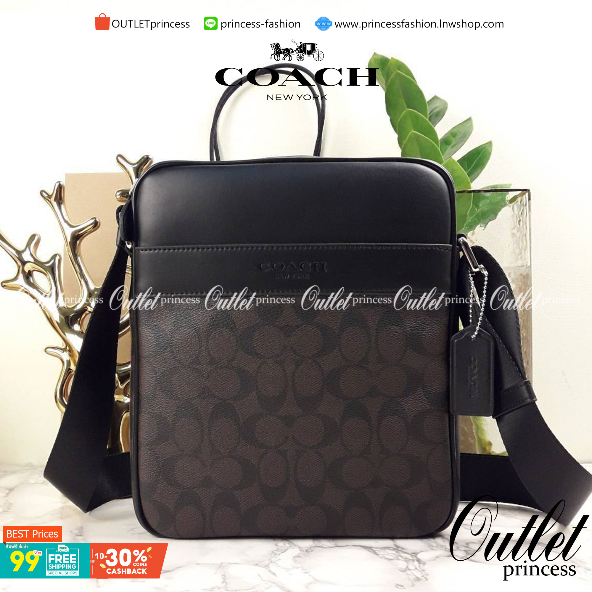 อมตะ ฆ่าไม่ตายจริงๆ กับรุ่นนี้!!😎//>>COACH CHARLES FLIGHT BAG(F54788)🍁สะพายข้าง ทรงสวย เป็นอีกรุ่น ที่ฮิตตลอดกาลไปเรียบร้อยแล้ว//วัสดุหนังแคนวาส สลับหนังแท้อย่างดี // ใช้ได้ทั้งชายและหญิง Unisexสุดๆ ใช้งานง่าย ทรงกล่อง จะสะพายเที่ยว 