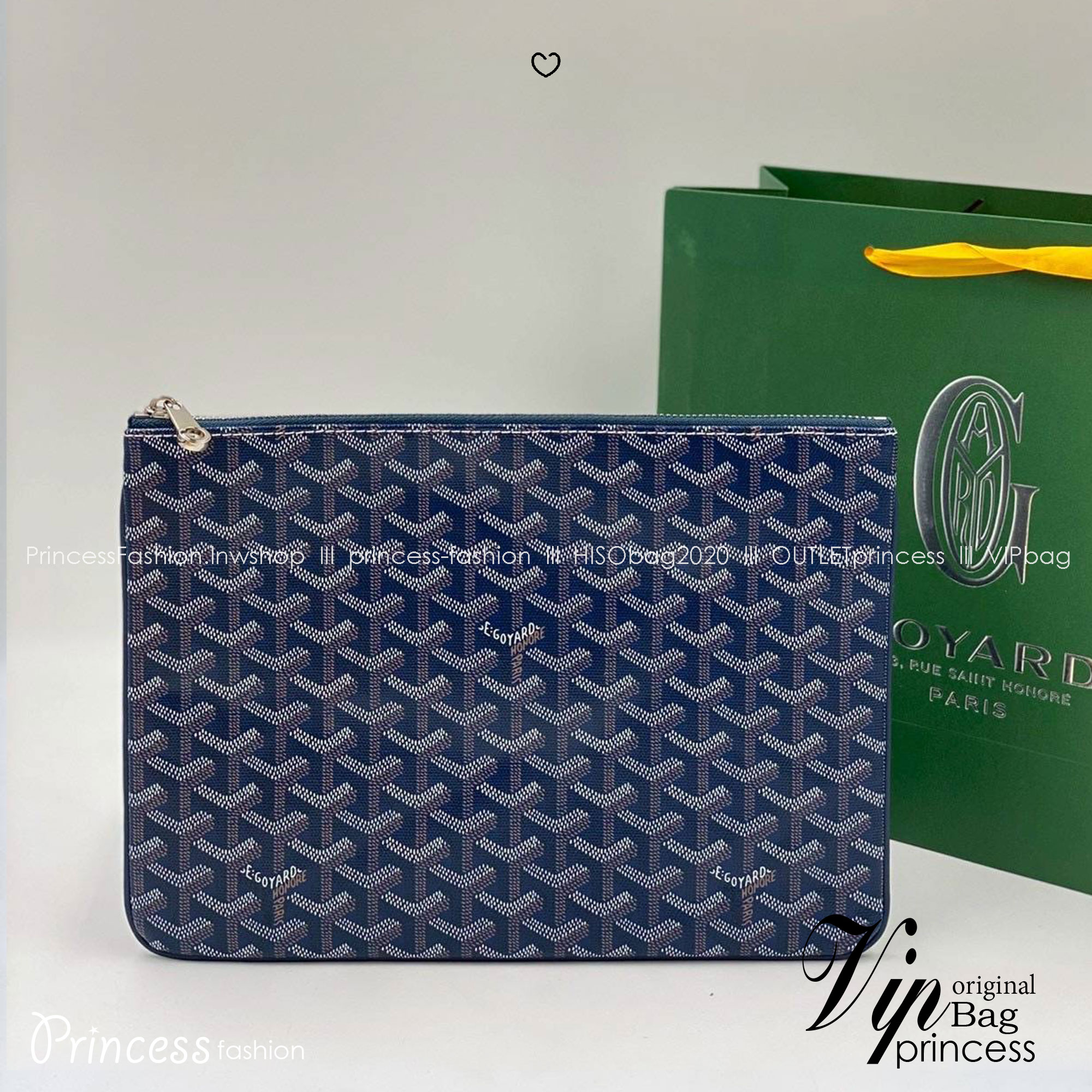 ORI หนังแท้ | GOYARD Senat MM Pouch / GOYARD Clutch Bag กระเป๋าทรงพอชคลัช ใช้เป็นกระเป๋าจัดระเบียบสำนักงานได้ เหมาะสำหรับใส่เอกสารขนาด A4, จัดระเบียบสิ่งของในกระเป๋า หรือใช้เป็นกระเป๋าคลัตช์สำหรับใช้ในชีวิตประจำวัน