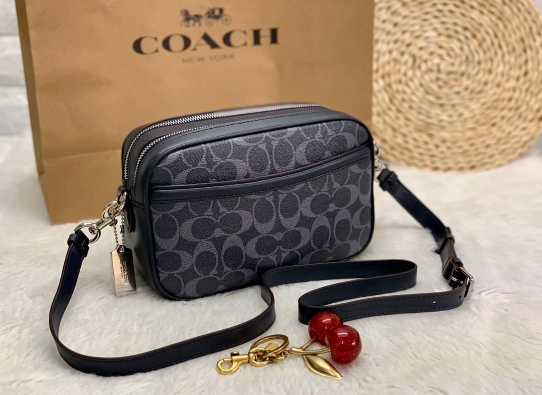 COACH JES CROSSBODY IN BLOCKED SIGNATURE ((68167)