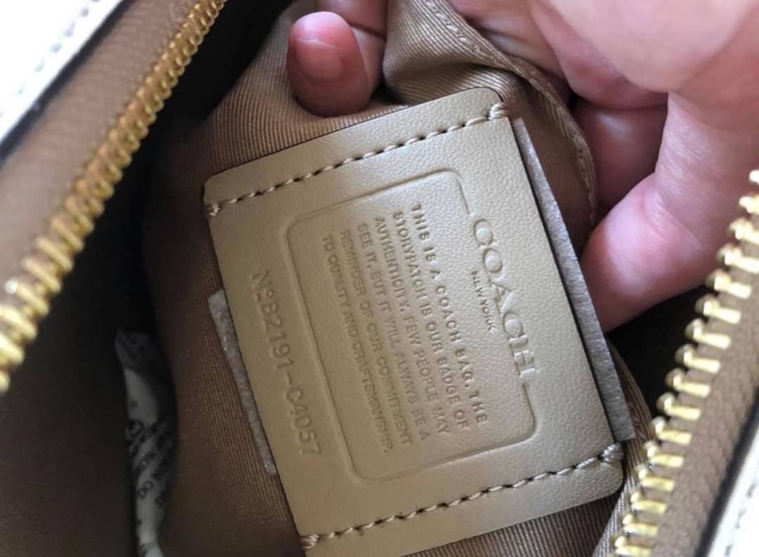 COACH C4057 CAMERA BAG WITH HORSE AND CARRIAGE DOT PRINT (IMM6H)