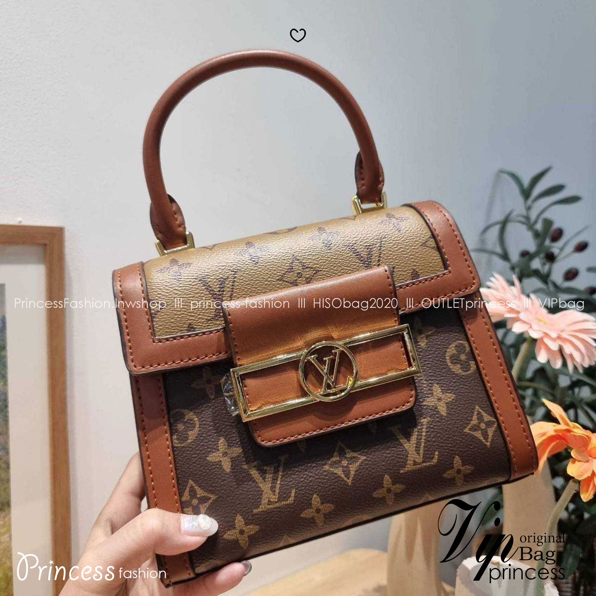 LV dauphine capitale bag กระเป๋าสะพายลุคคุณนาย ในราคาจับต้องได้ สวยทุกมุมจริงๆ เกรดวีไอพี ไฮเอน 1:1
