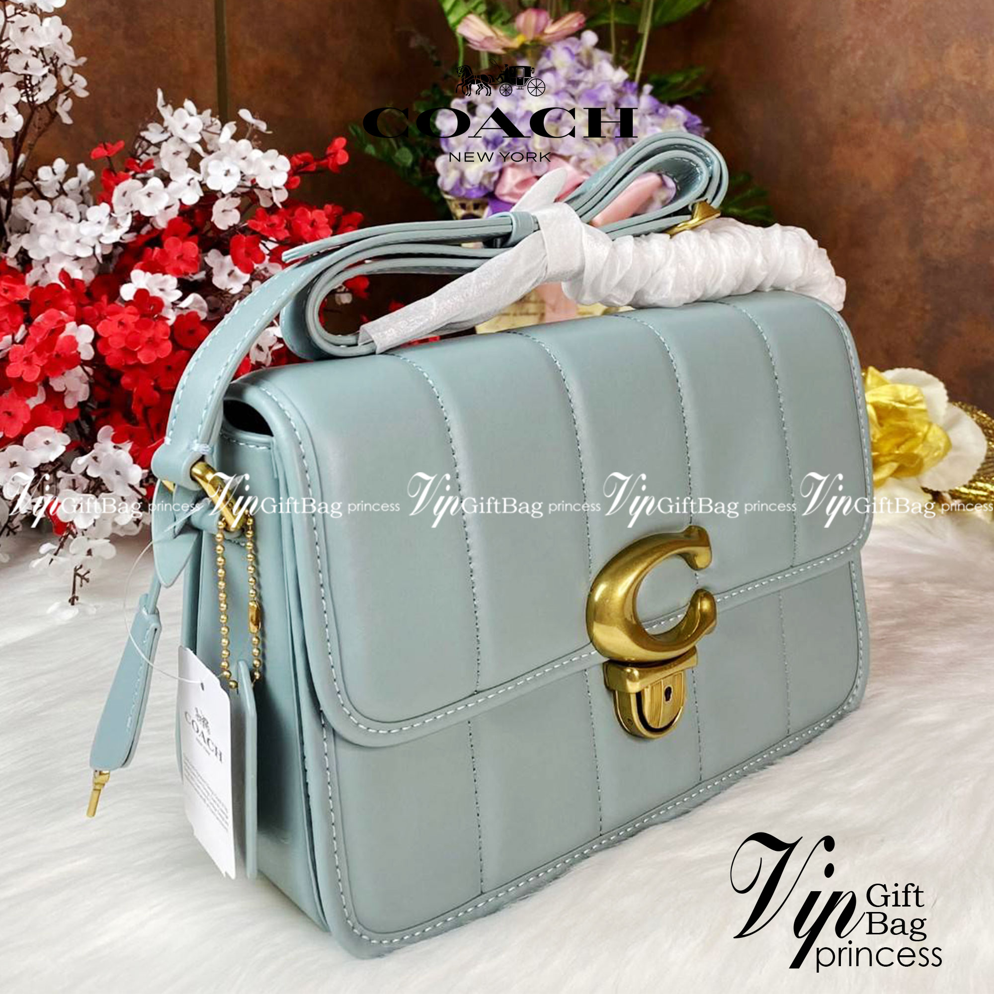 Coach Studio Shoulder Bag With Quilting c7725 พร้อมส่งที่ไทย