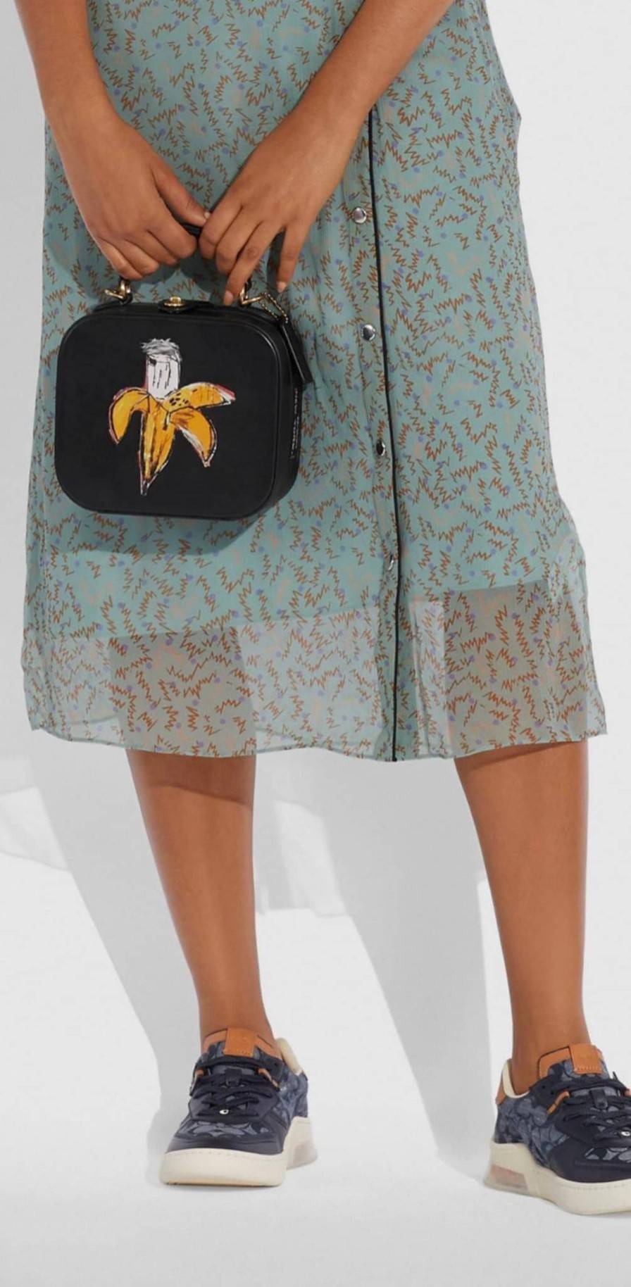 COACH X JEAN-MICHEL BASQUIAT SQUARE BAG