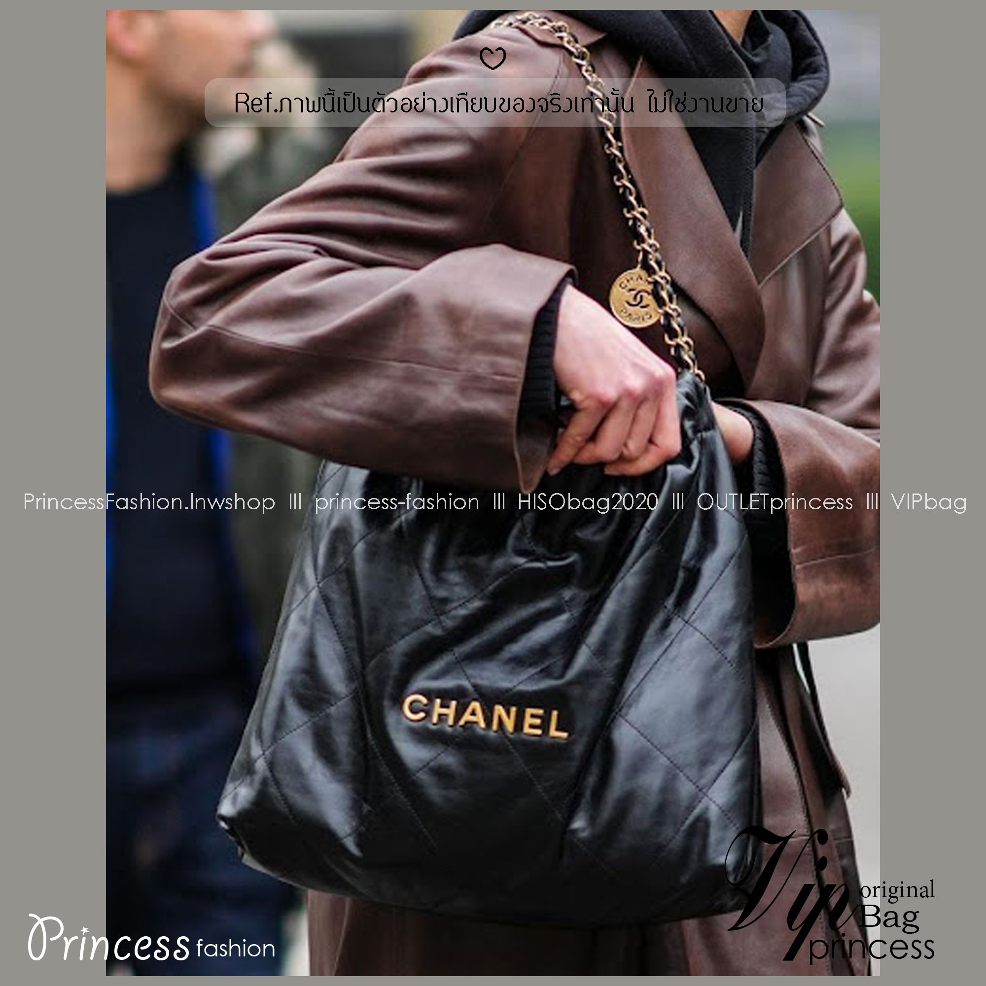 Small CHANEL 22 Handbag แรงเกินต้านที่สุดกับไอเท็มนี้ ที่สาวๆหรือใครๆก็ต้องมี มาในไซส์ใหญ่ รูปทรงใช้ง่ายขึ้น แต่ยังจุได้หนักๆเหมือนเดิม ดูหรูหรา เกินเรื่องที่สุด กับกระเป๋าสะพาย ดีไซน์เรียบหรู คลาสสิค แถมได้ใบลูกไปอีก