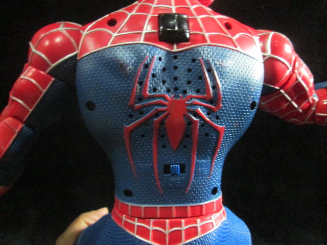 Spiderman 3 Movie talking & moves spiderman figure 16" ของเล่นของสะสมมือสอง