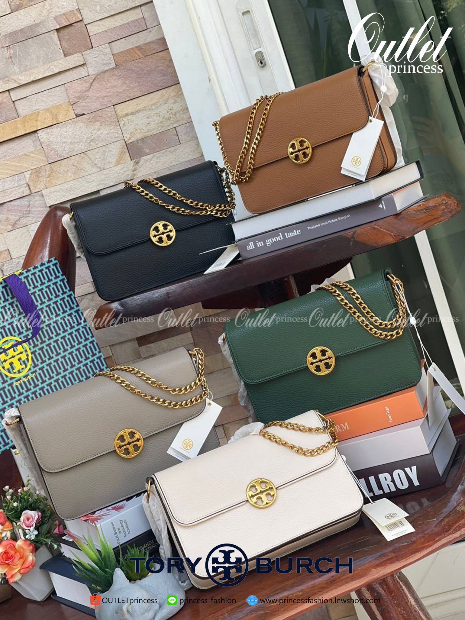 Tory burch description chelsea shoulder bag กระเป๋าที่ใช้เป็น Everyday Bag