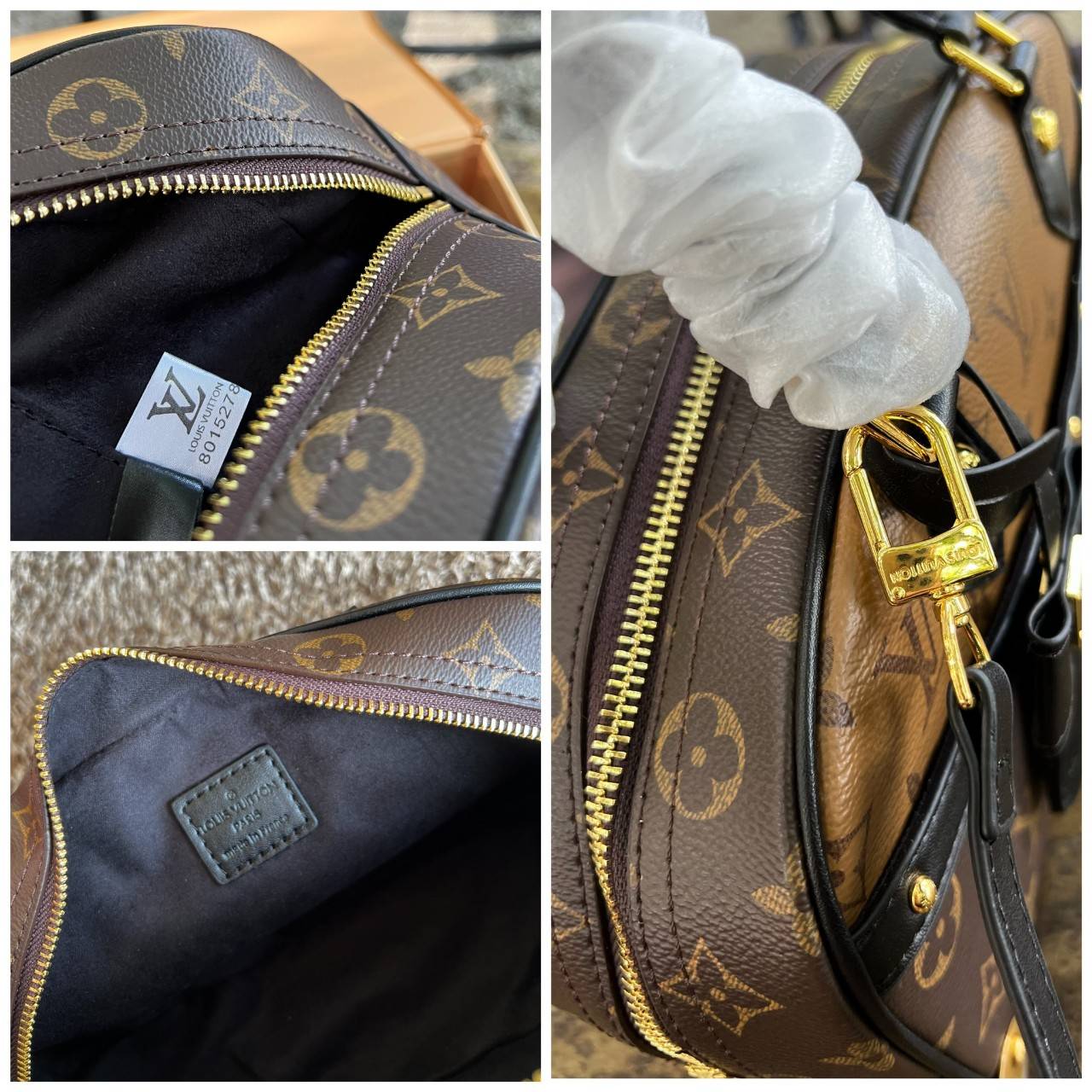 ORI หนังแท้ | LV x TM Handbag East West Murakami ซีซั่นนี้จะเป็นรุ่นไหนไปไม่ได้นอกจากรุ่นใหม่ล่าสุด พิมพ์ลายโมโนแกรมทั้งใบทรงล้ำสมัย หนังแท้นิ่มอย่างดี ประดับด้วยหมุดโลหะสีทองสุดหรูค่ะ