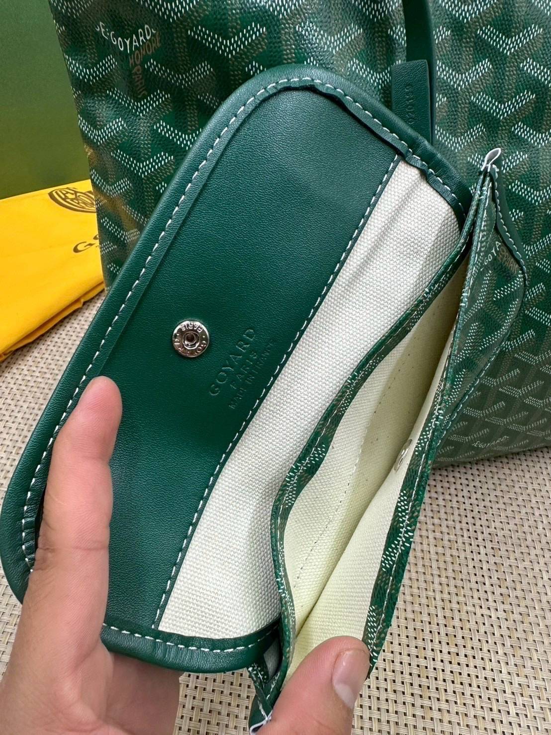 พร้อมส่ง 8 สี ORI หนังแท้ | Goyard Bohème Hobo Bag กระเป๋าสะพายทรงโฮโบ สะท้อนถึงความเบา ความยืดหยุ่น เปิดปิดแบบซิป สะดวกสบายขึ้น