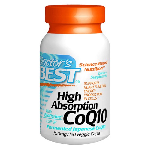 ส่งฟรีลงทะเบียนมีพร้อมส่งค่ะ Doctors Best CoQ10 with BioPerine 100 mg 120 Softgels
