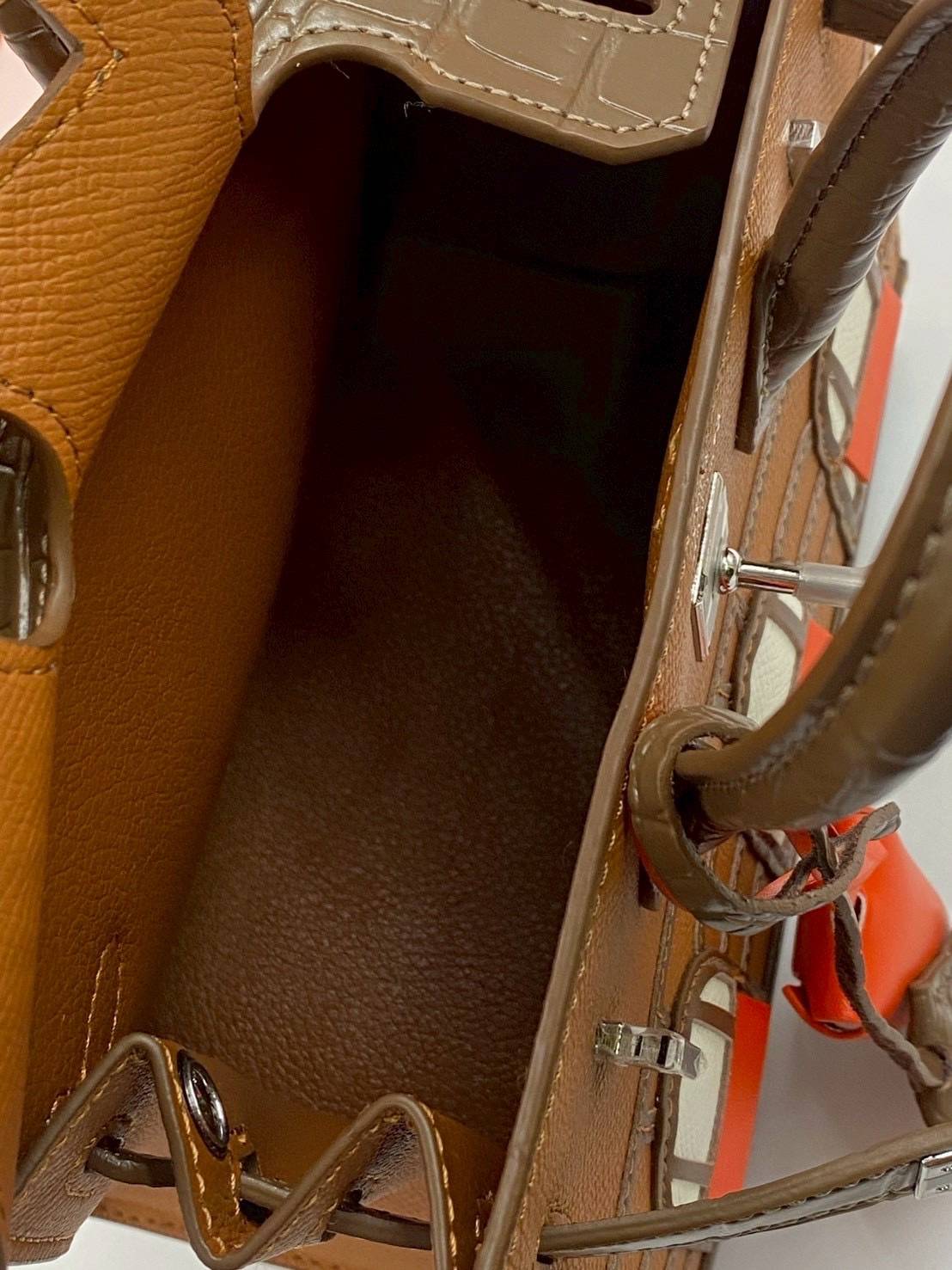 ORI หนังแท้ | Hermes Birkin Bag Faubourg 20cm รุ่นลิมิเต็ด กระเป๋าสะพายที่สุดแห่งหรูหราลัคชู นิยามของความสง่างามเหนือกาลเวลา แบรนด์เนมในฝัน งดงามดั่งเจ้าหญิง แบรนด์ที่บ่งบอกถึงฐานะและรสนิยมของคุณ