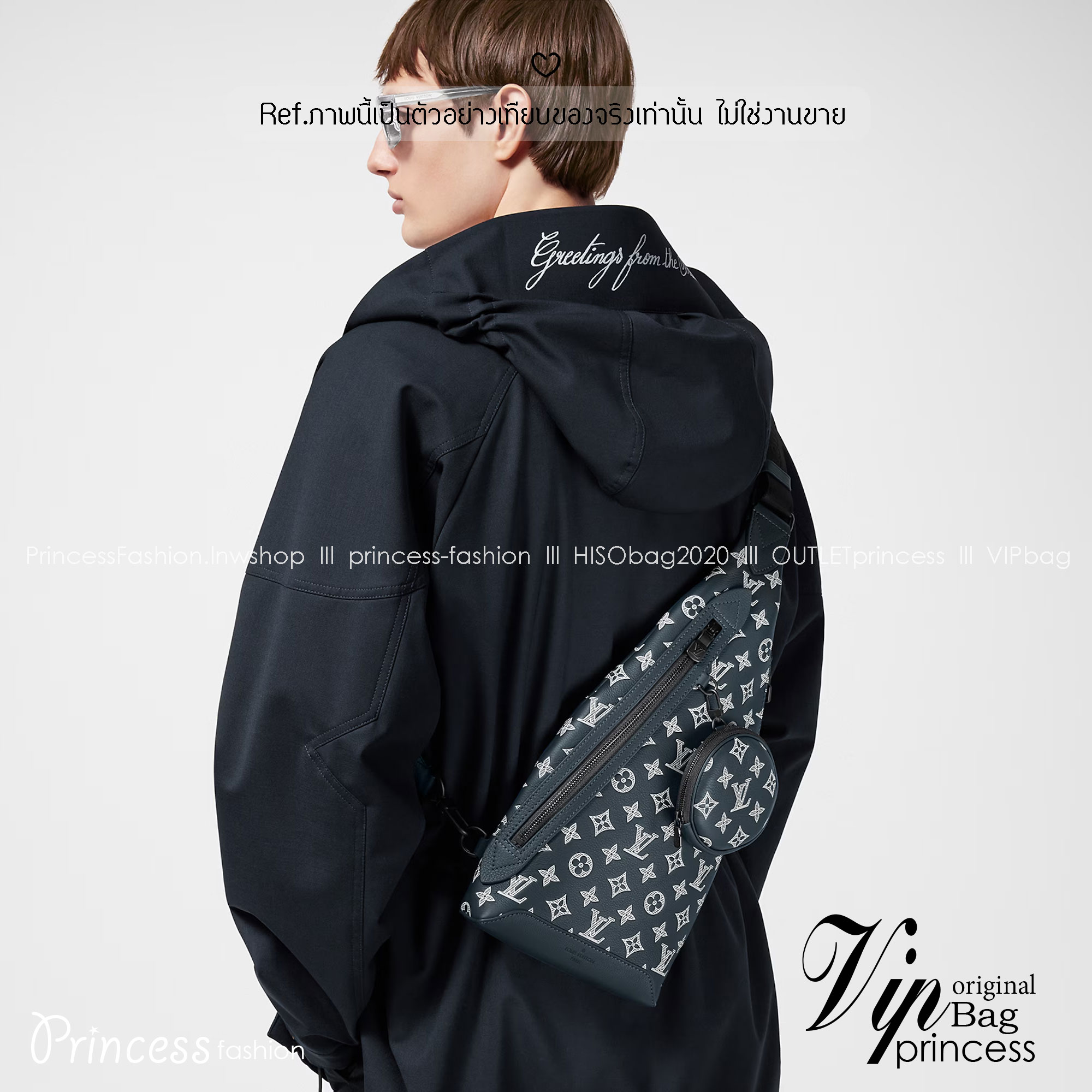 TOP ORI หนังแท้ | LV Duo Slingbag / LV Belt Bag กระเป๋าคาดอกดีไซน์ใหม่ สปอร์ตและดูหรูในตัว รูปทรงใช้งานง่ายได้ทุกลุค ที่สุดของไอเท็มขายดี