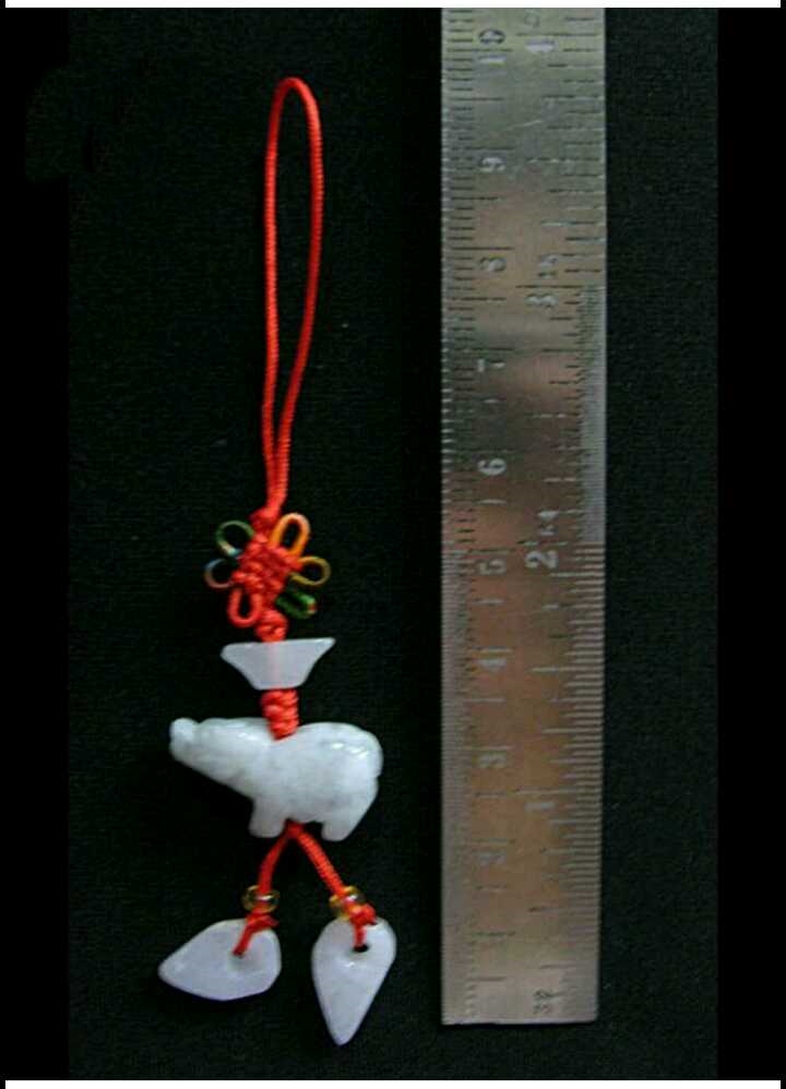 จี้วัวหินหยก แก้ชงปีชวด ปี2563 ช่วยเสริมดวงชะตาชีวิตค่ะ