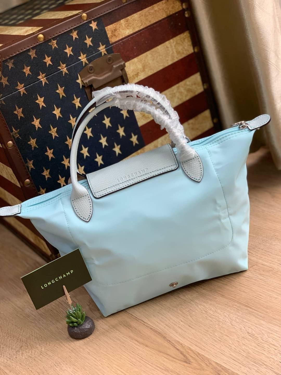 ของแท้ 💯% Longchamp Le Pliage Top Handle S พลาดไม่ได้กับสีใหม่แบบพาสเทล มองแล้วสบายตา
